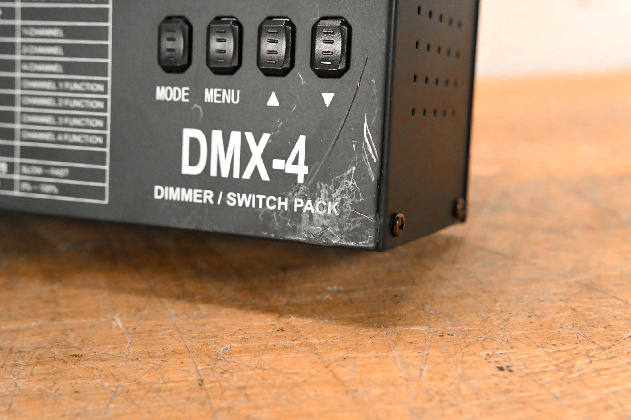 Chauvet DMX-4 4-Channel DMX Dimmer/Relay Pack