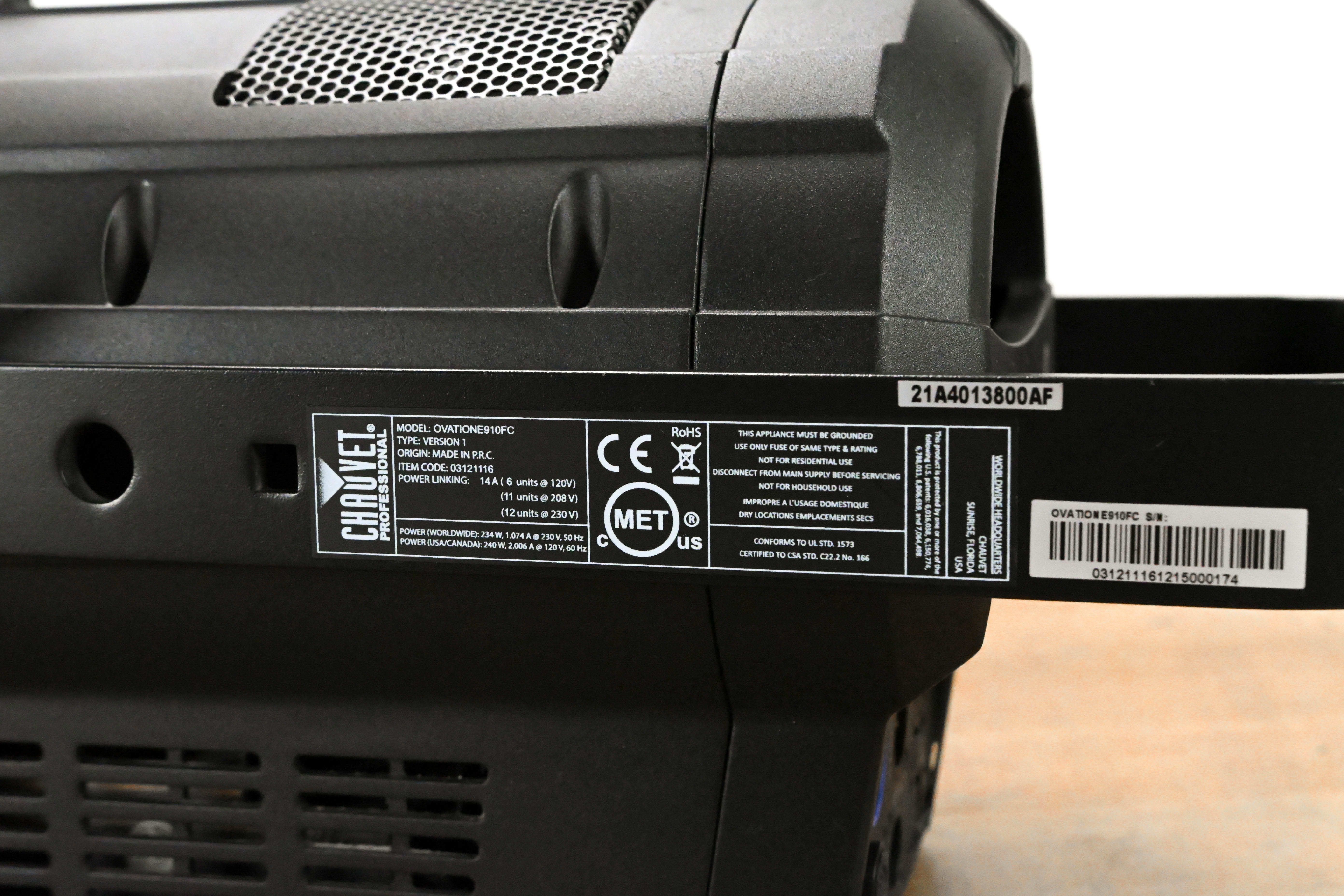 Chauvet Ovation E-910FC 19 Degree LED Ellipsoidal Light