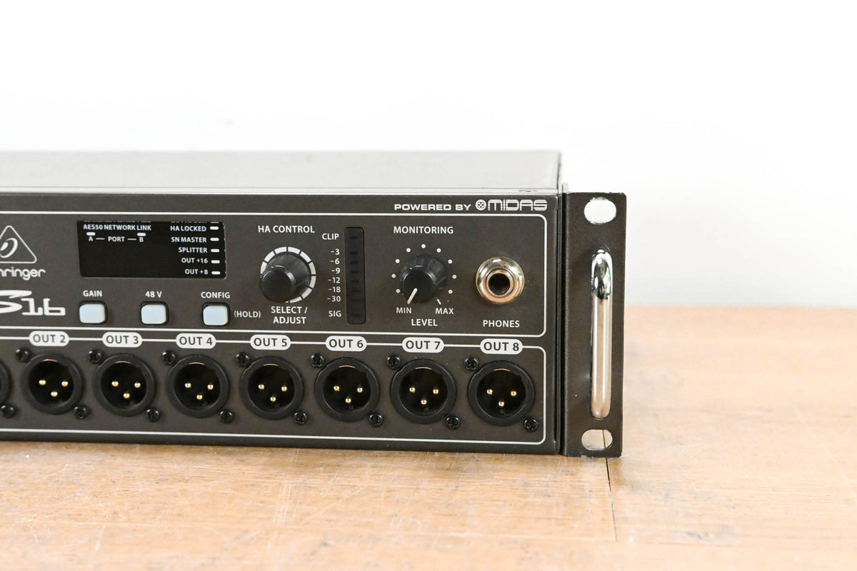 Behringer S16 16 x 8 Digital Stage Box