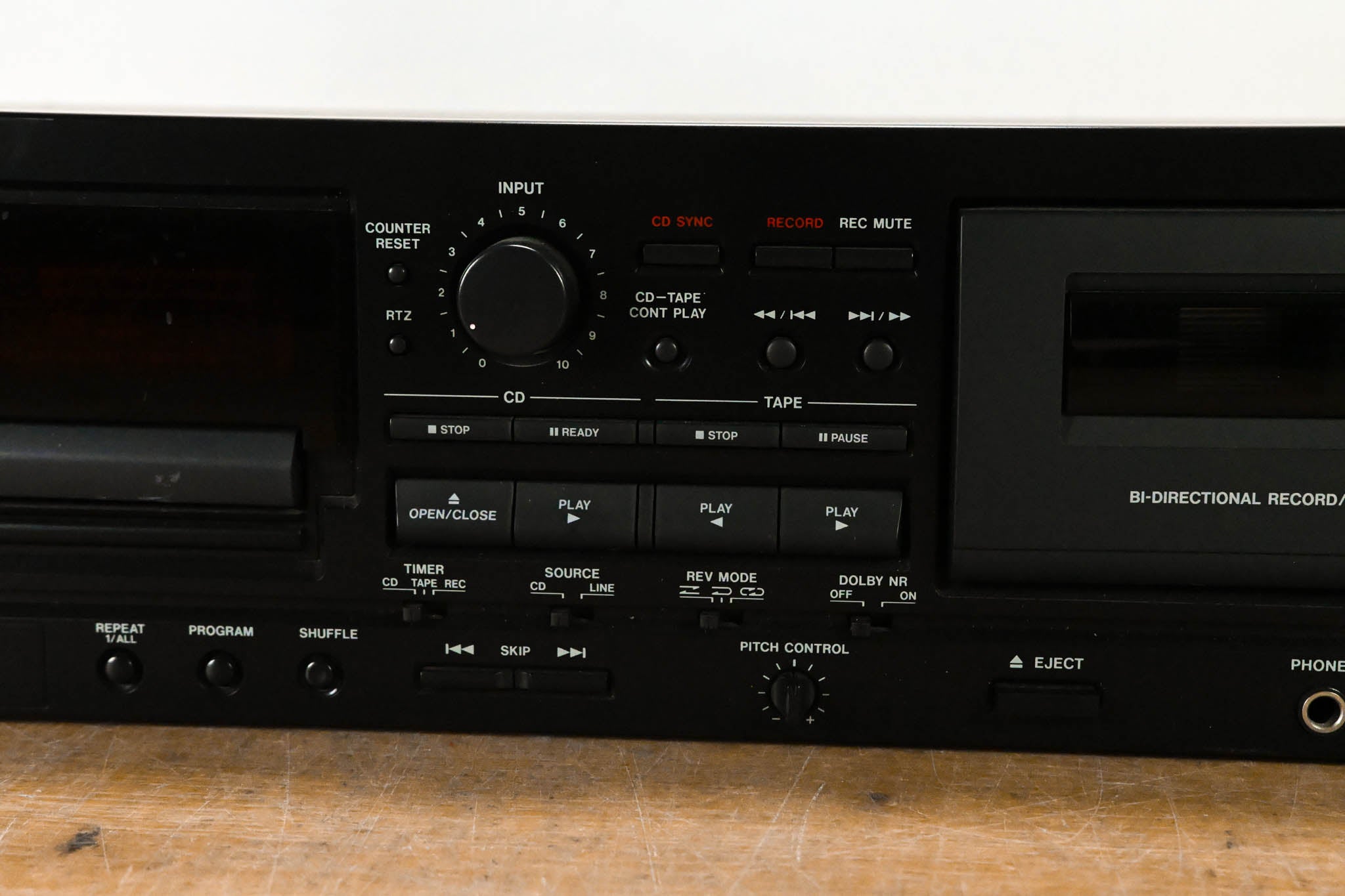 TASCAM CD-A500 3RU CD Player / Cassette Deck