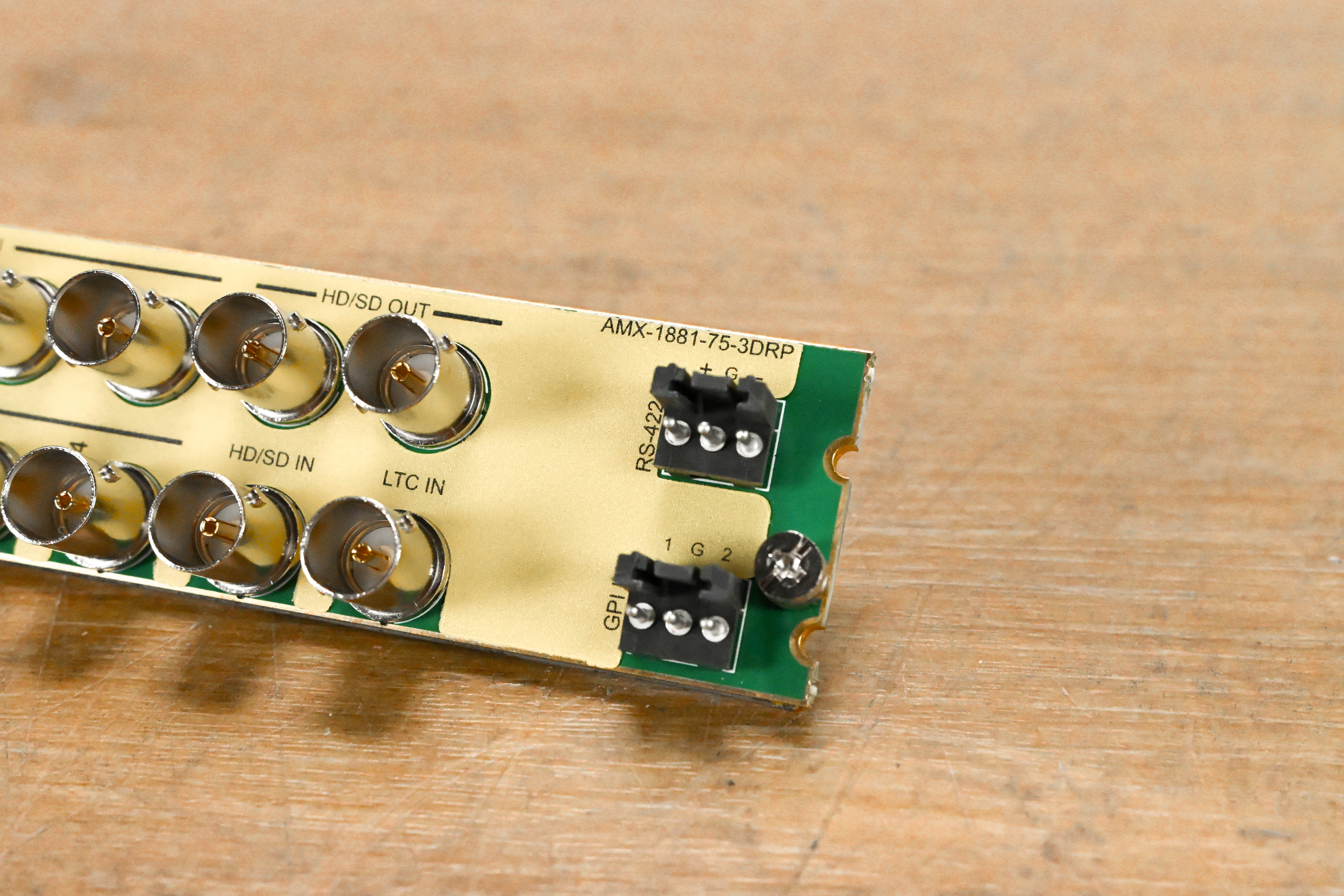Miranda AMX-1881-75-3DRP Rear I/O Module for Densité Frame