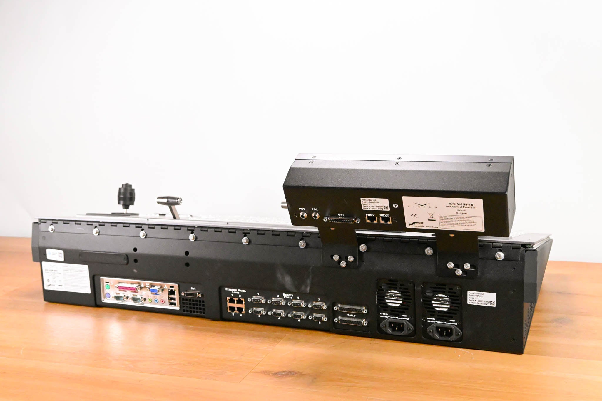 Ross V2P-001 Vision 2 Control Panel w/ V-159-16 Auxiliary Control Panel