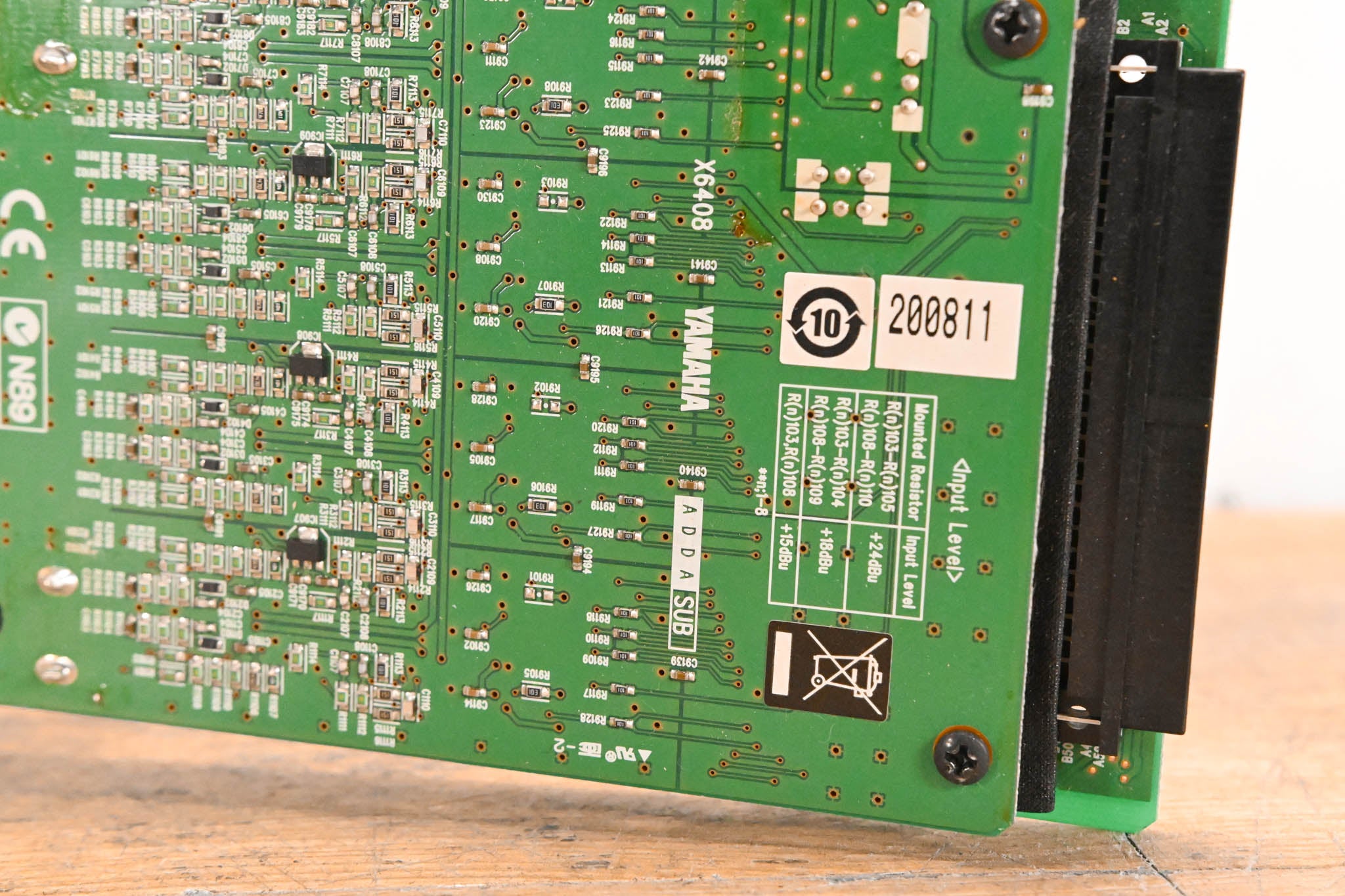 Yamaha MY8-ADDA96 8-Channel Analog I/O Card