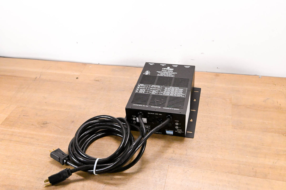 Leviton DDS 6000 4-Channel Dimmer Pack