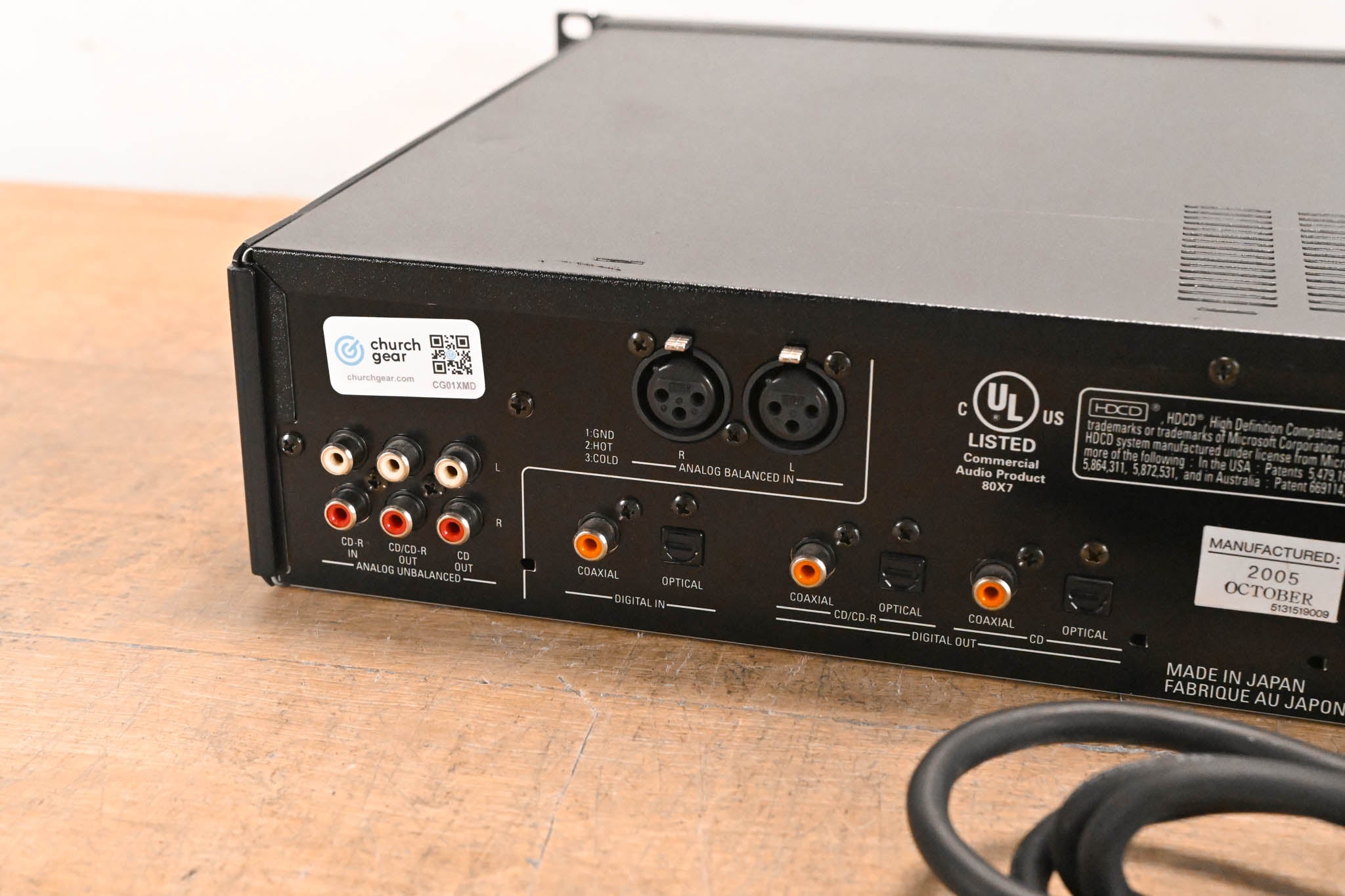 Denon DN-C550R Professional Dual CD Recorder and Player