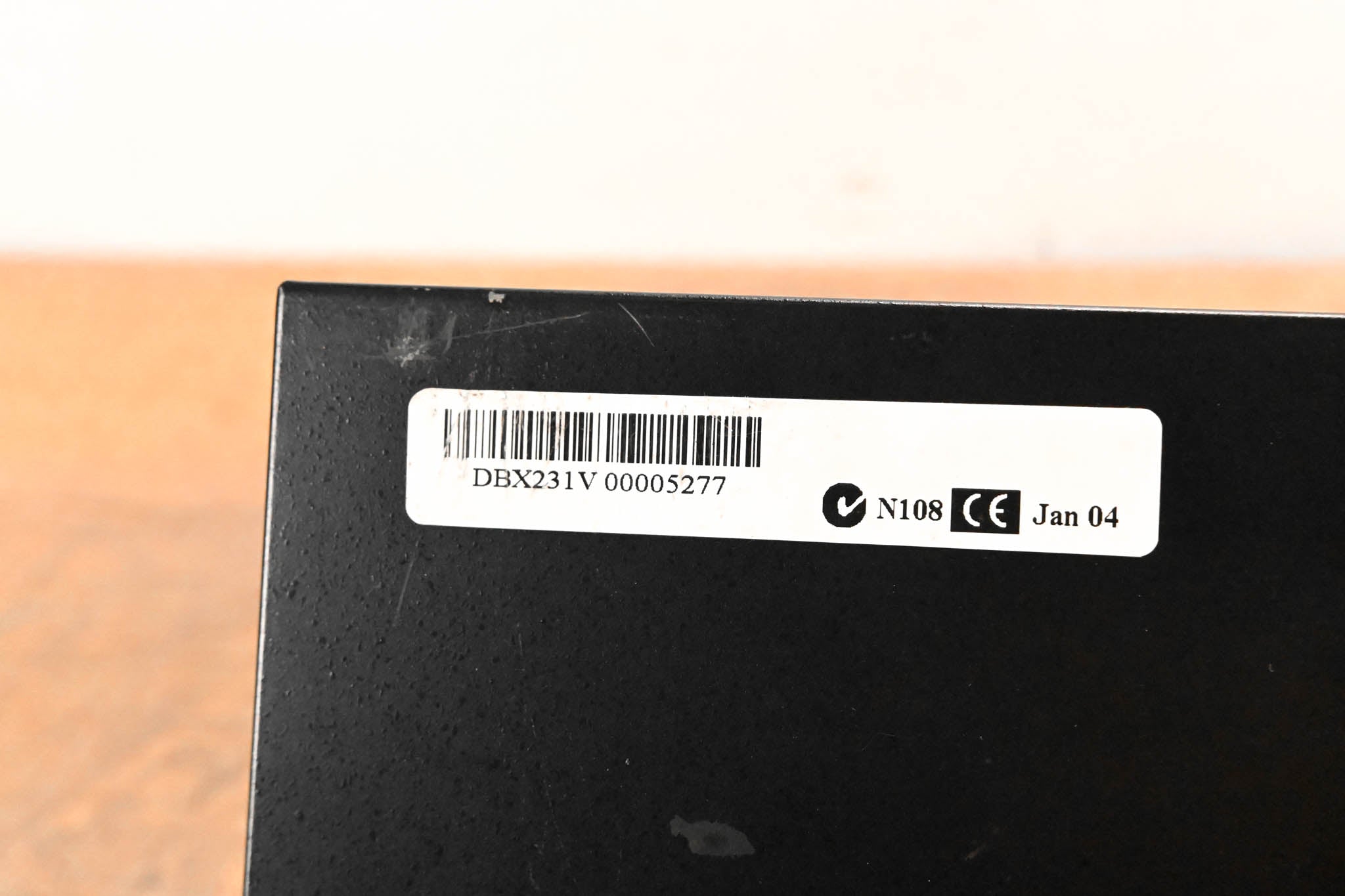 dbx 231 Dual-Channel 31-Band Graphic Equalizer
