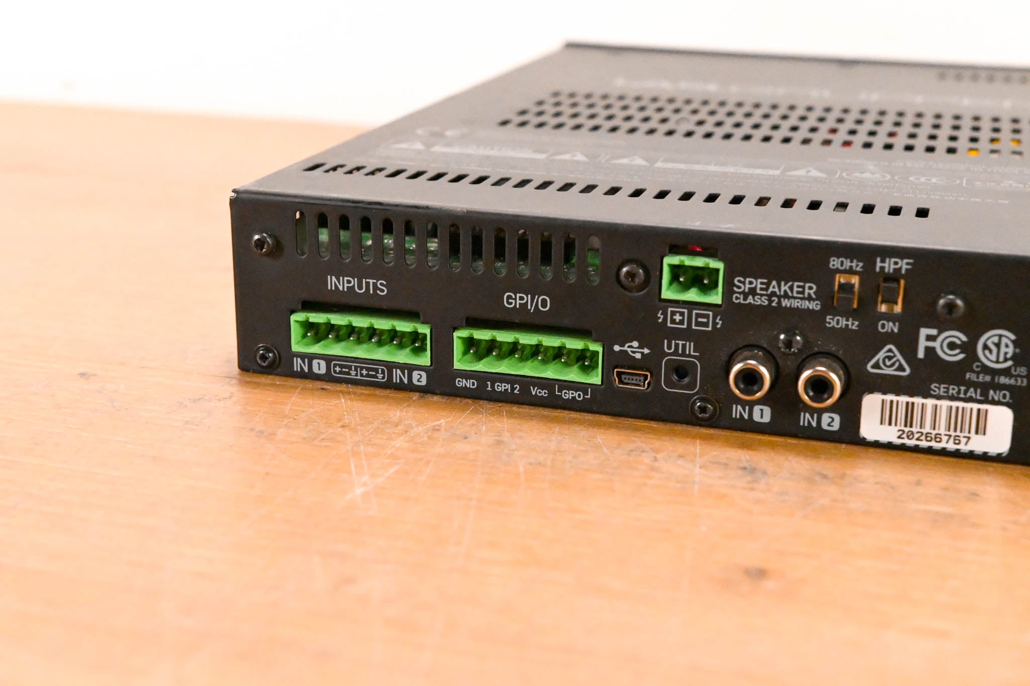 Lab Gruppen Lucia 60/1-70 Compact Mono 70V Power Amplifier 60W