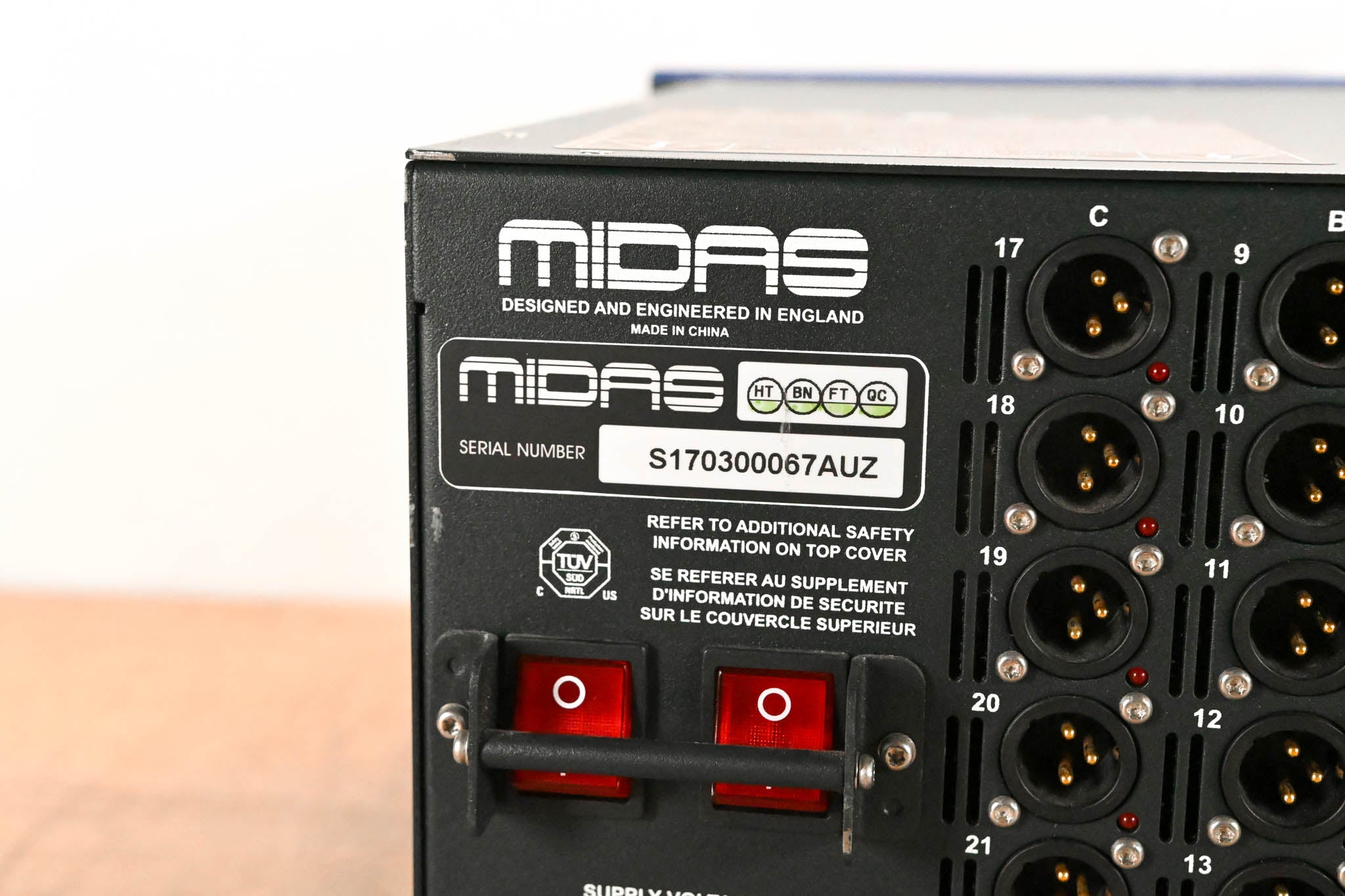Midas DL231 24x24 Active Microphone Splitter