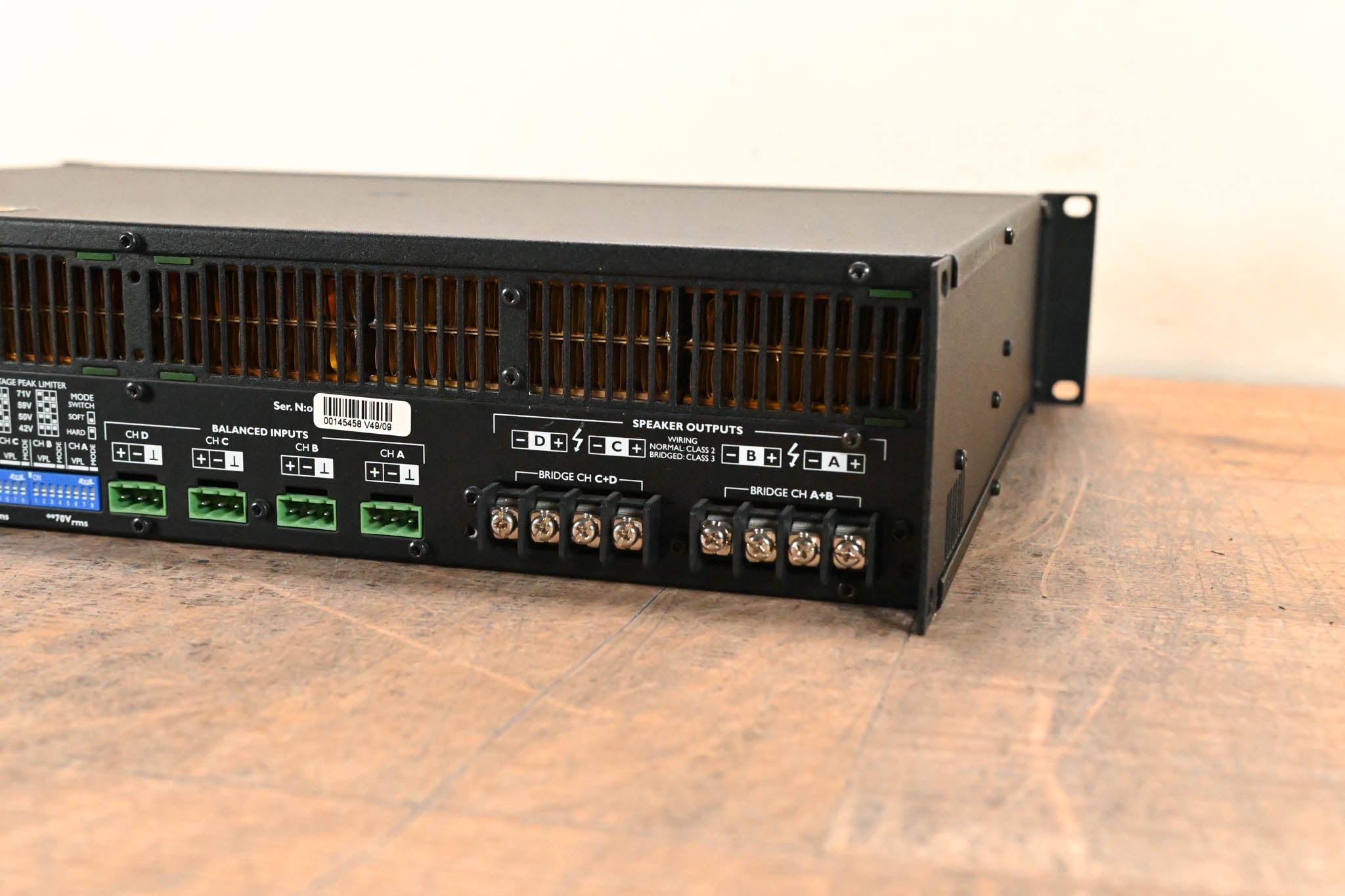 Lab Gruppen C 48:4 4800W 4-Channel Power Amplifier