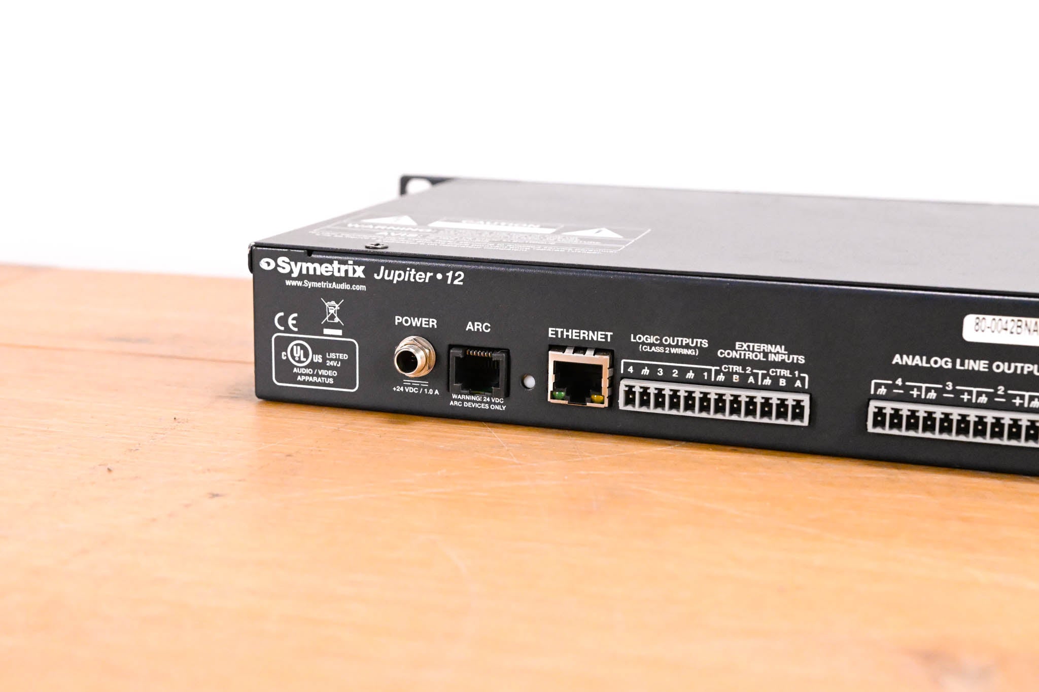 Symetrix Jupiter 12 12 x 4 Digital Signal Processor (NO POWER SUPPLY)