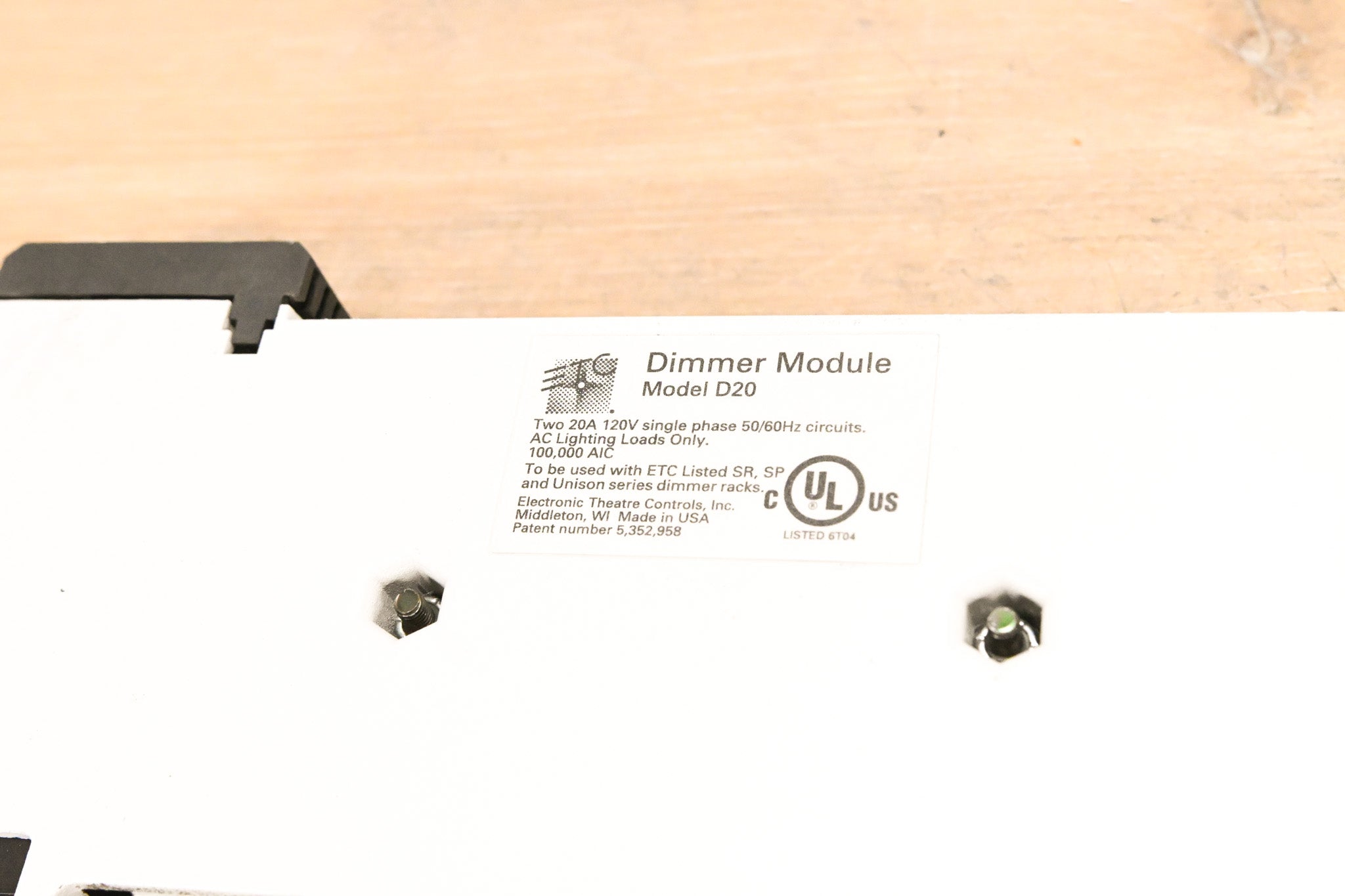 ETC D20 Dual 20A Dimmer Module (Pack of 4)