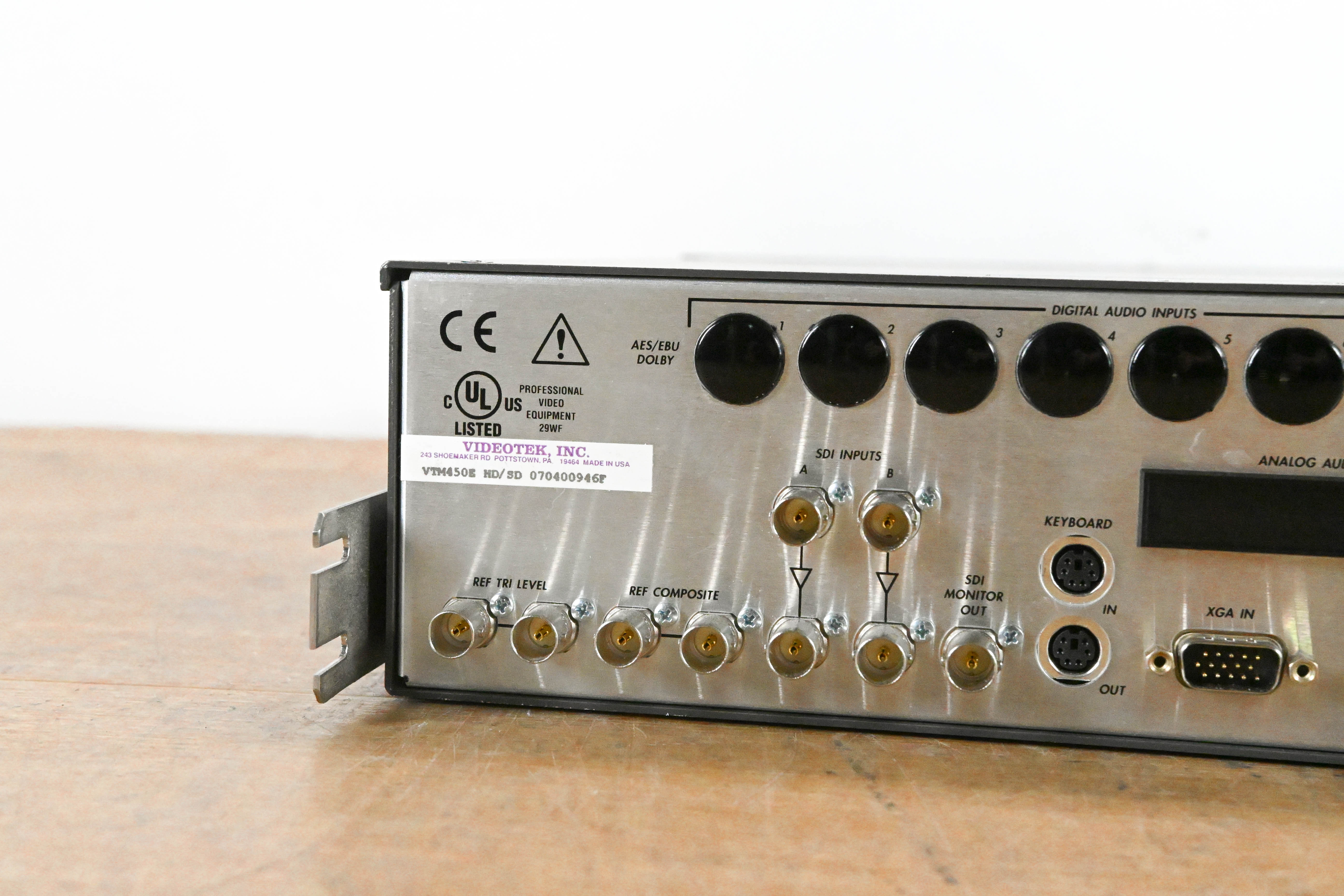 Videotek VTM-450E HD/SD Multi-Format Monitor