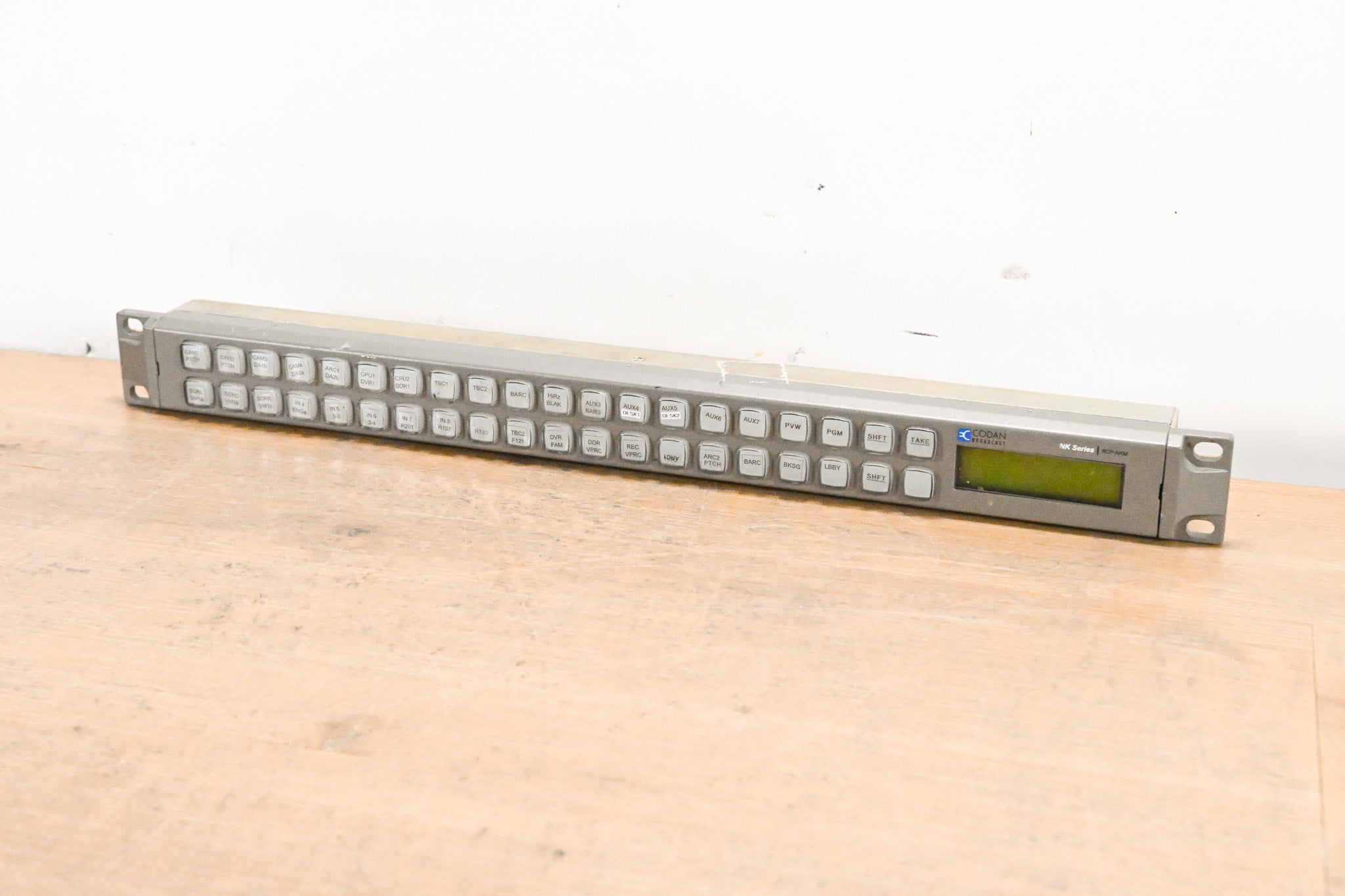 Codan Broadcast RCP-NKM 1RU Remote Control Panel (NO POWER SUPPLY)