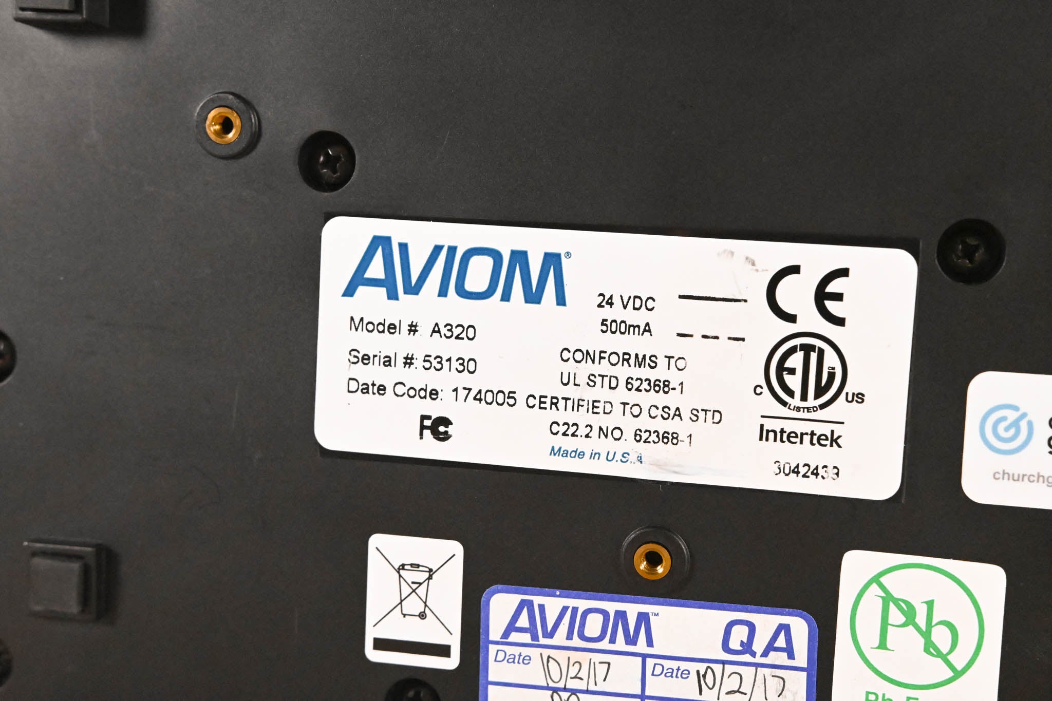 Aviom A320 16-Channel Personal Mixer