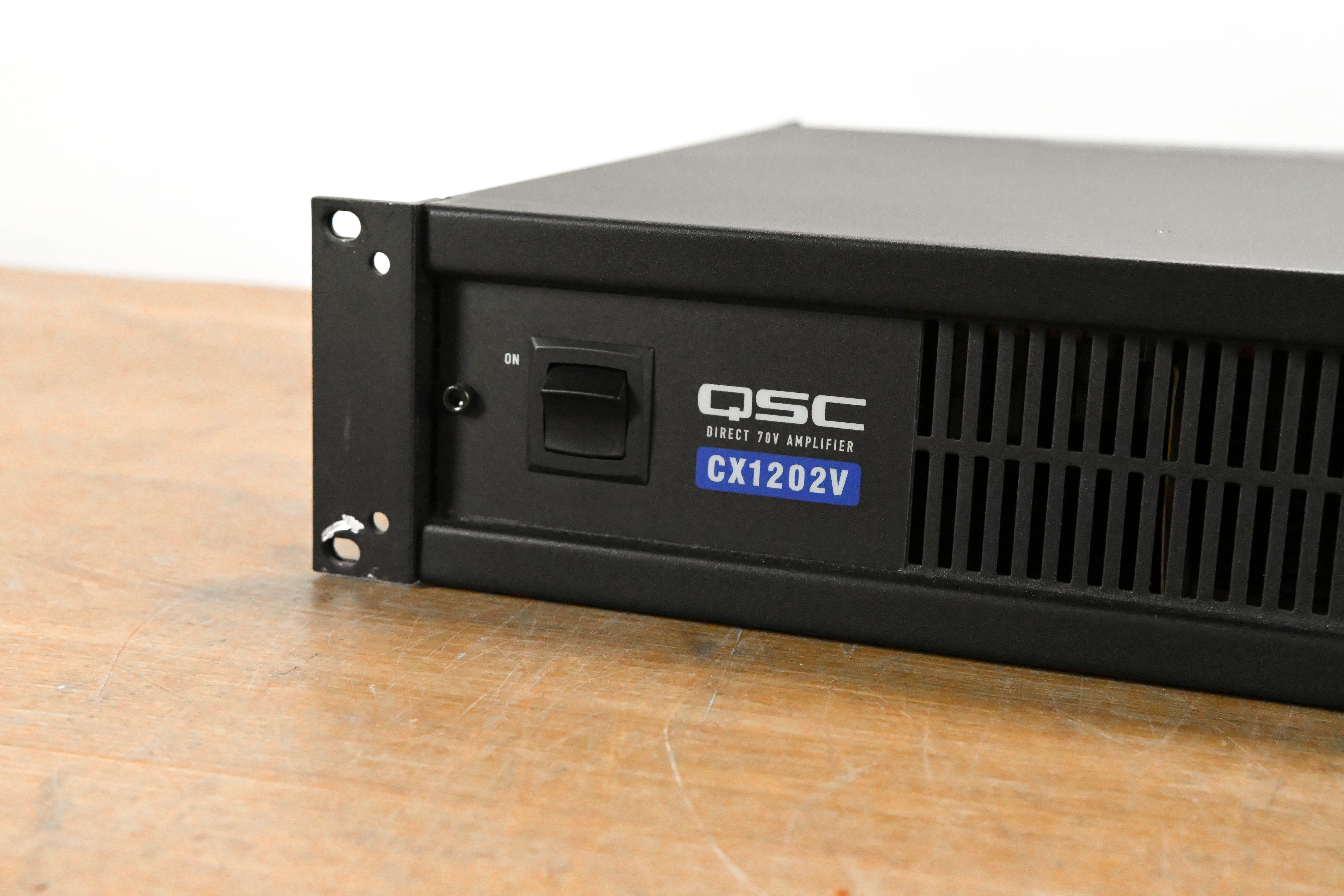 QSC CX1202V 1200W 70V 2-Channel Power Amplifier