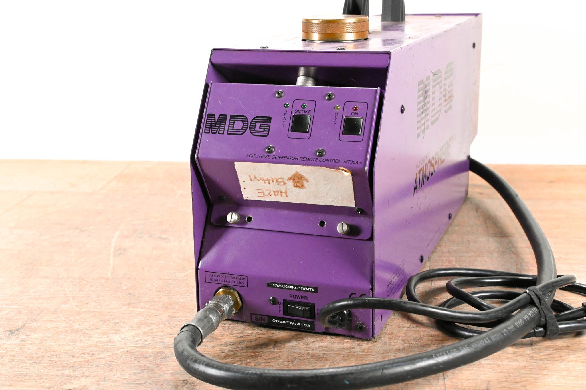 MDG Atmosphere APS Oil-Based Haze Generator