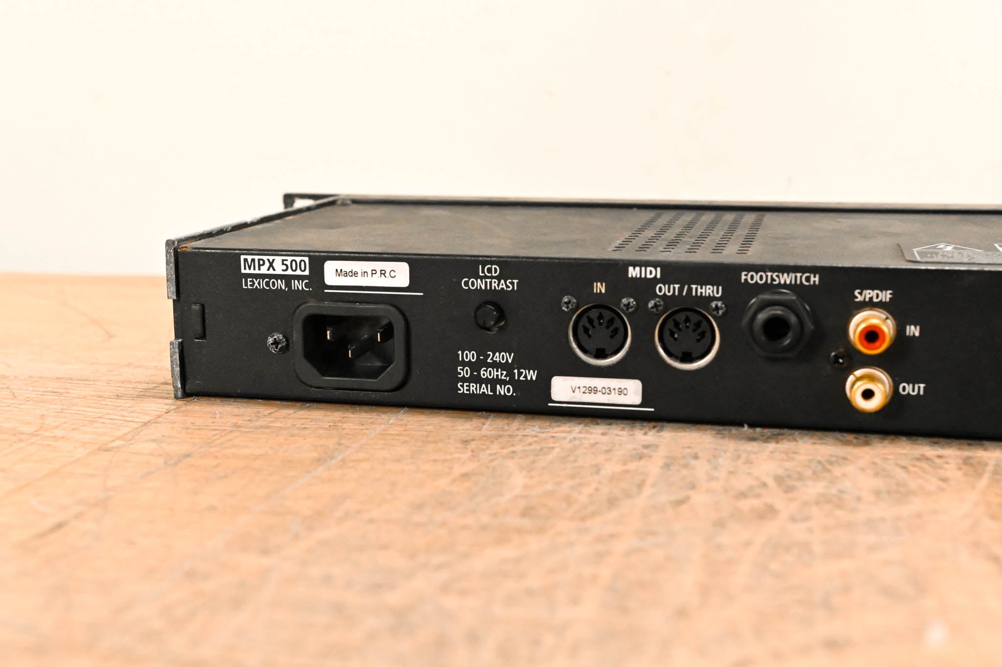 Lexicon MPX 500 24-Bit Dual-Channel Effects Processor