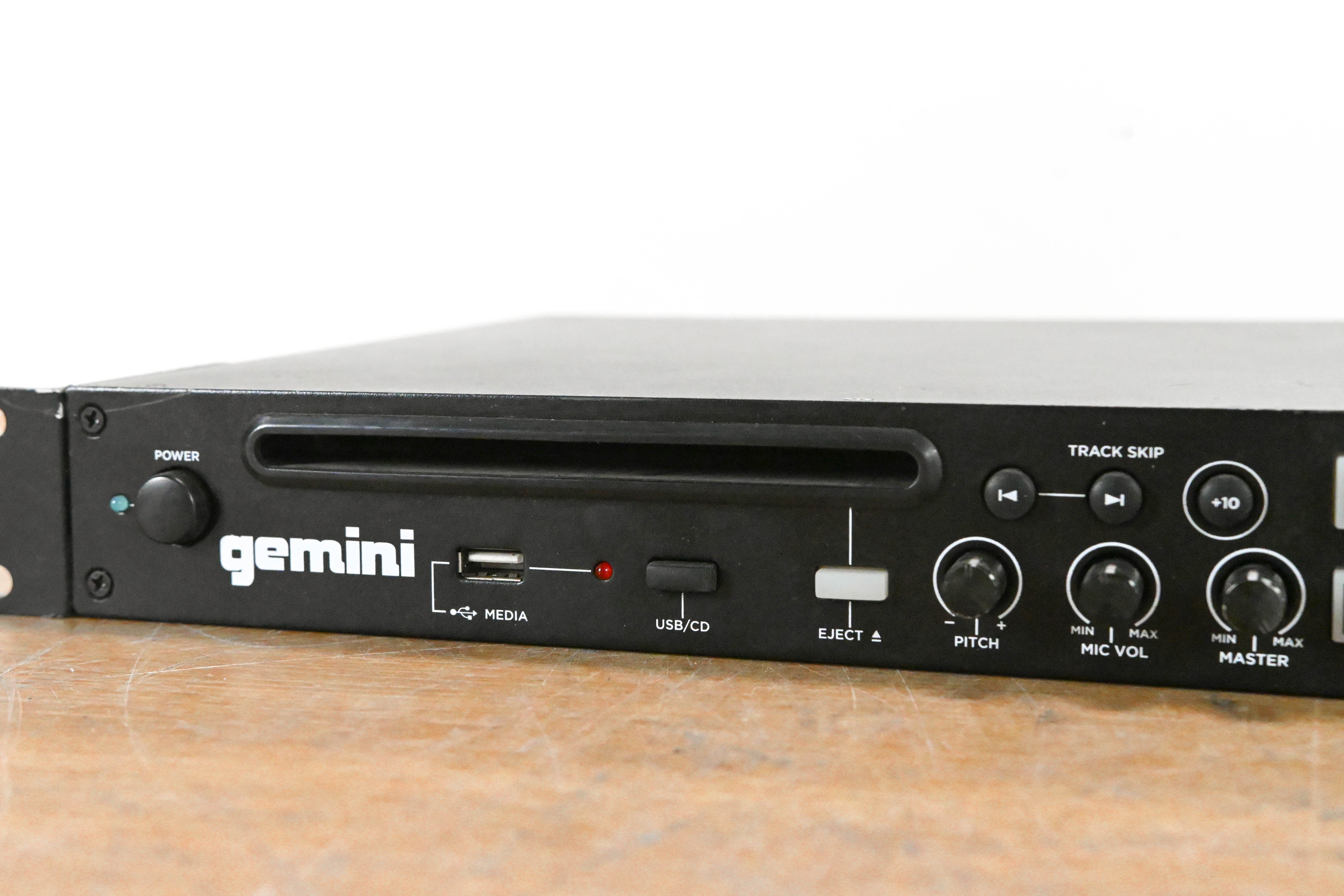 Gemini CDMP-1500 Rackmount CD and USB Media Player