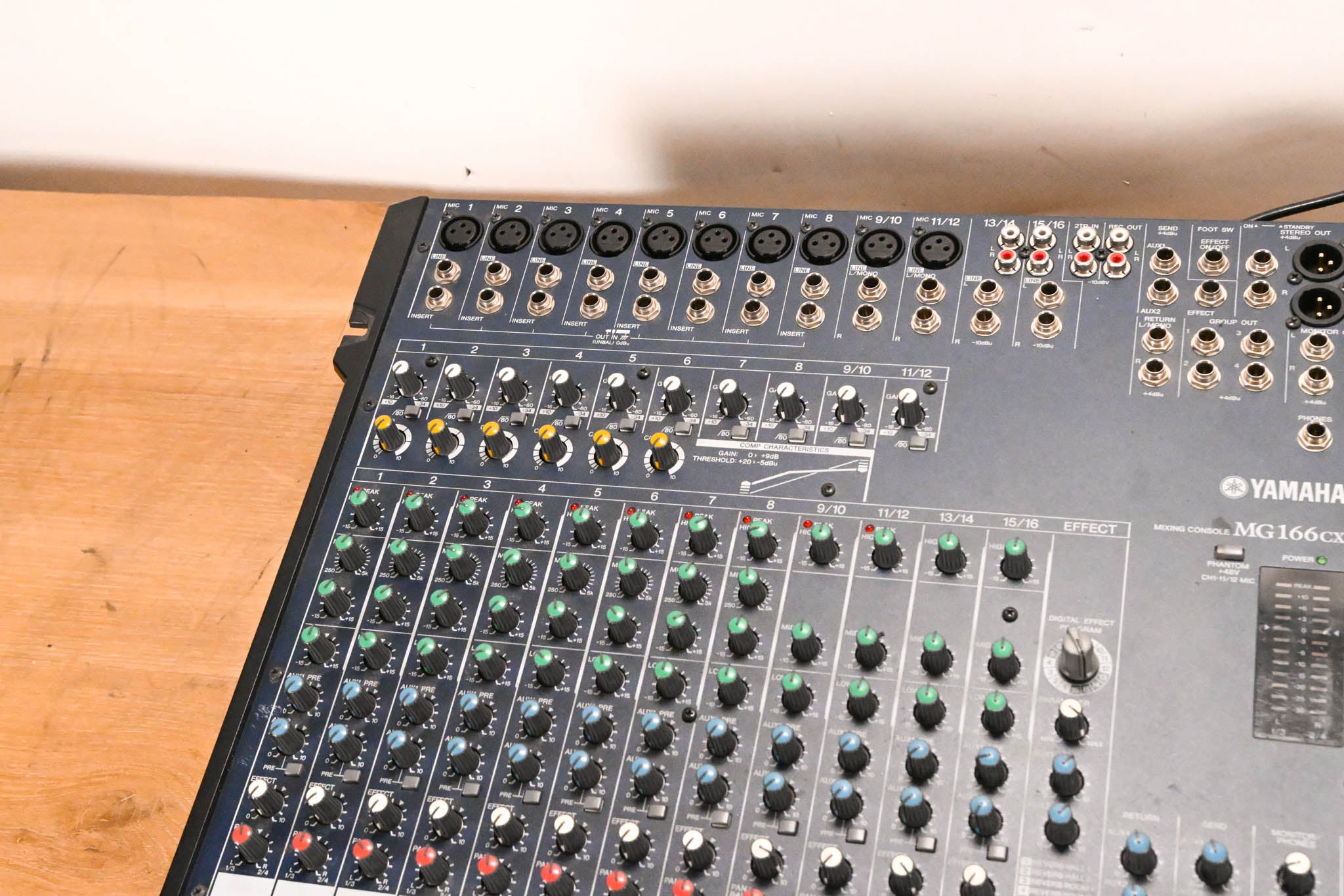 Yamaha MG166CX 16-Channel, 6-Bus Analog Mixer CG010TT