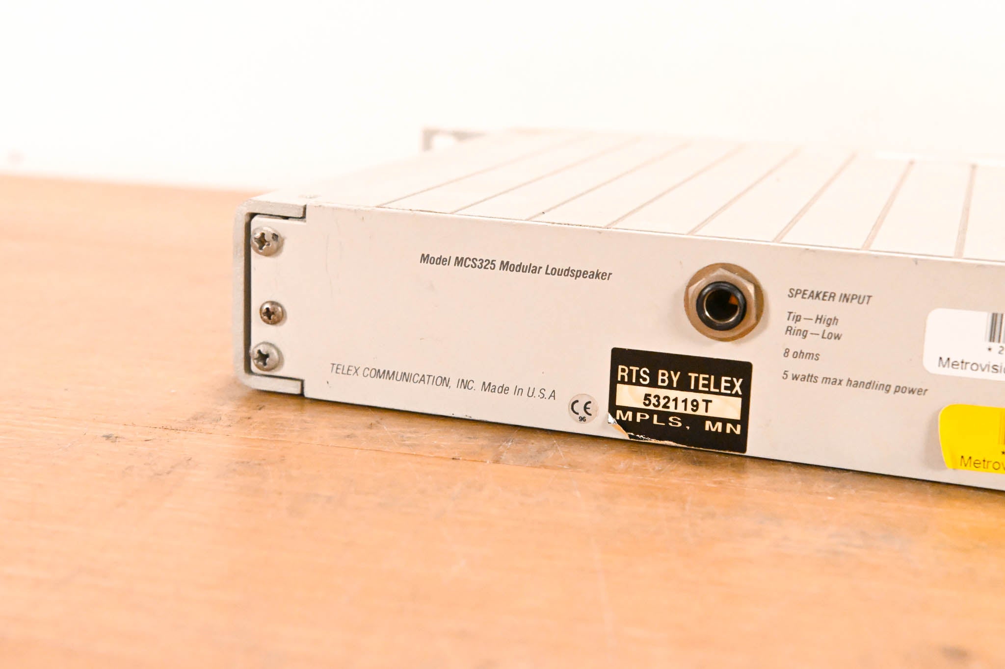 RTS MCS-325 5-Watt Passive Modular Loudspeaker