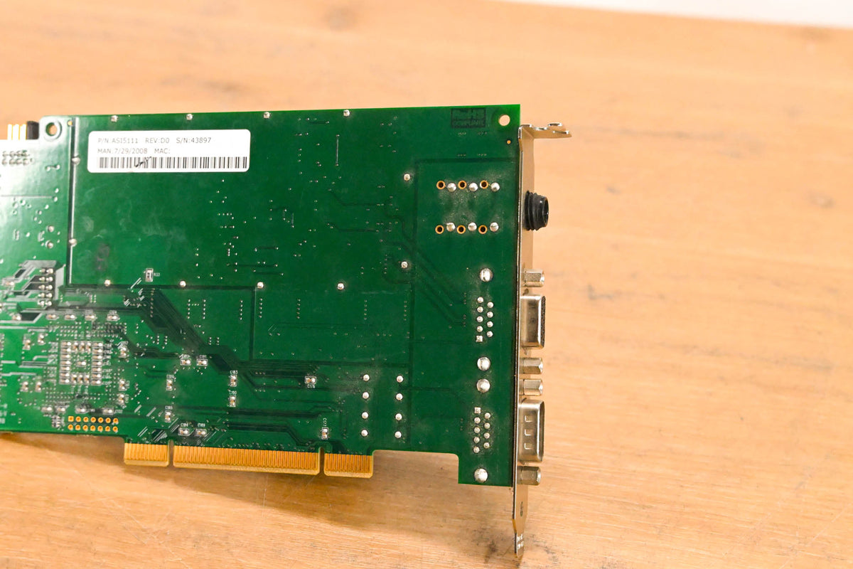 AudioScience ASI5111 Analog & AES/EBU PCI Broadcast Sound Card