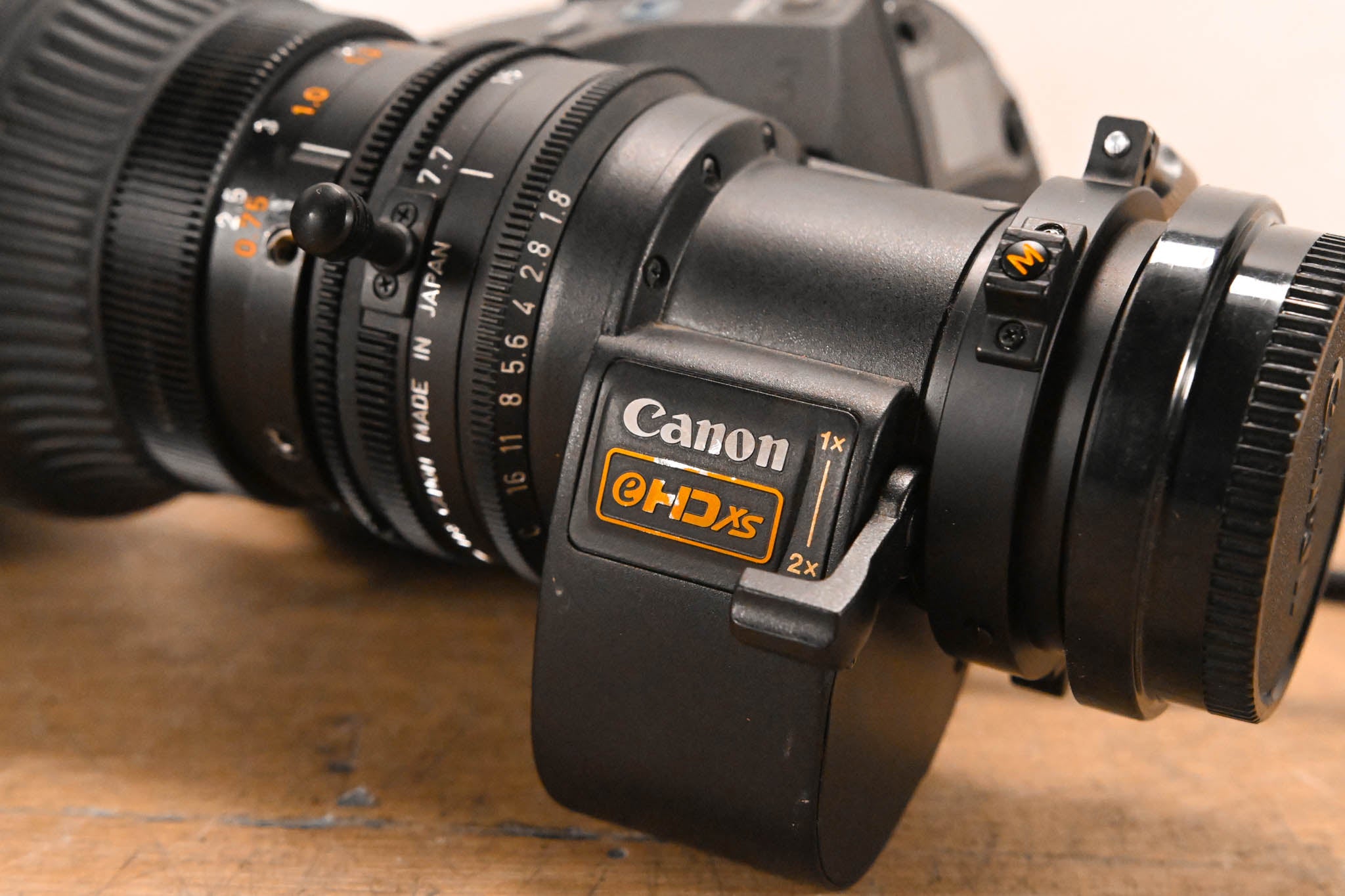 Canon HJ17ex7.7B IRSE ENG 2/3" 7.7-131mm B4 Mount Zoom Lens