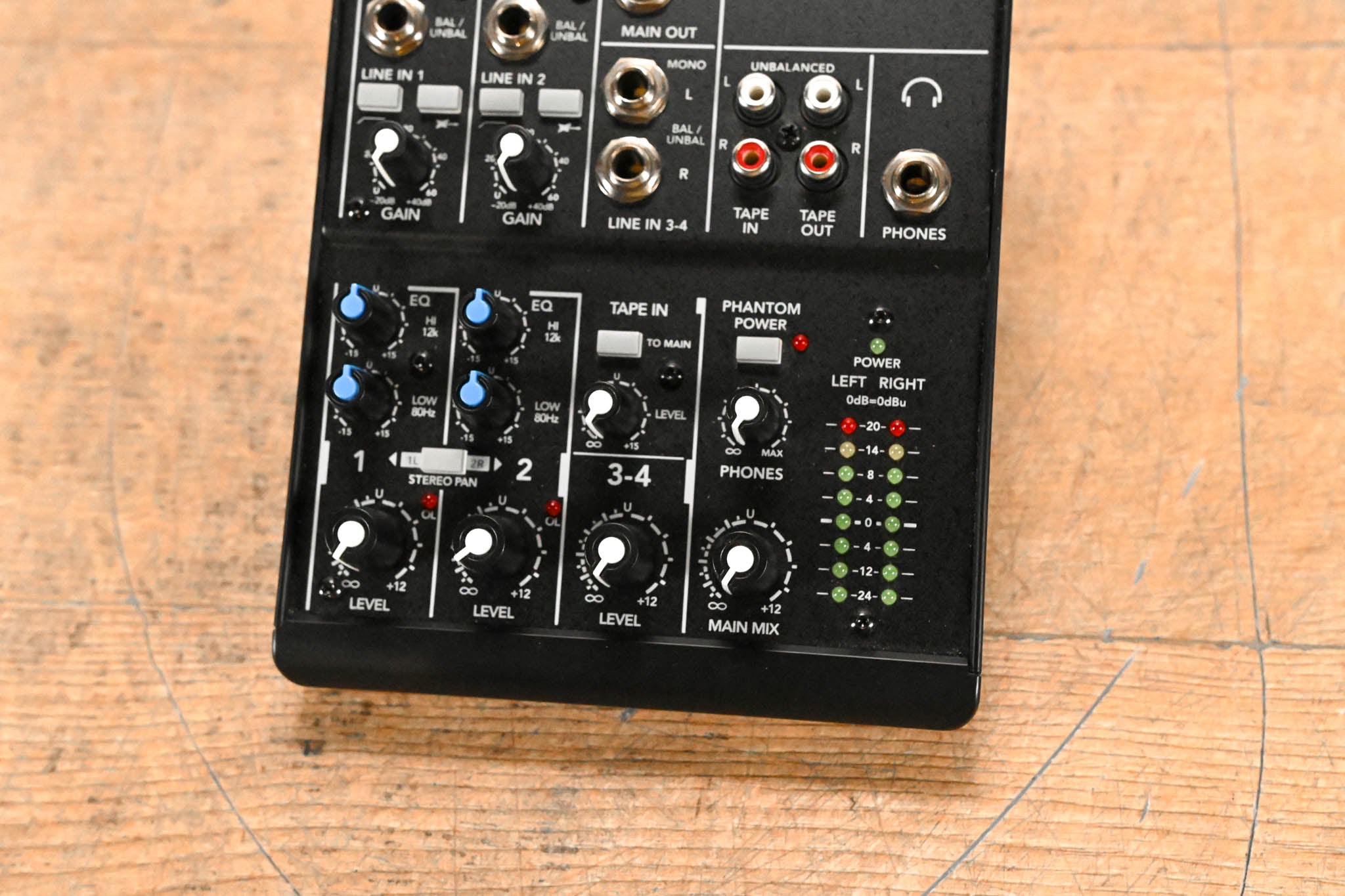 Mackie 402VLZ4 4-Channel Ultra-Compact Analog Mixer (NO POWER SUPPLY)