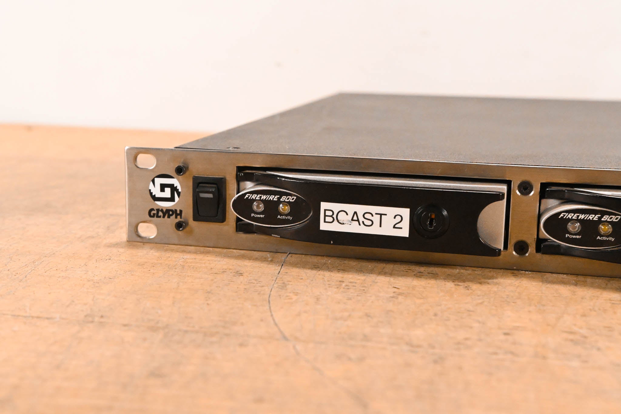 Glyph GT103 Firewire 800 3 Bay Hard Drive Docking Station (NO KEYS)