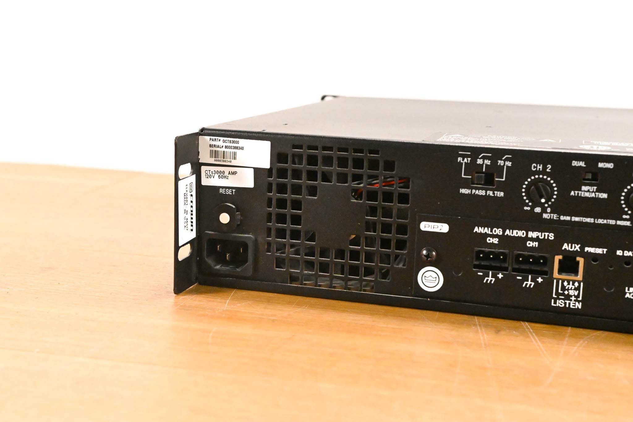 Crown CTs 3000 Two-Channel 1500W Power Amplifier