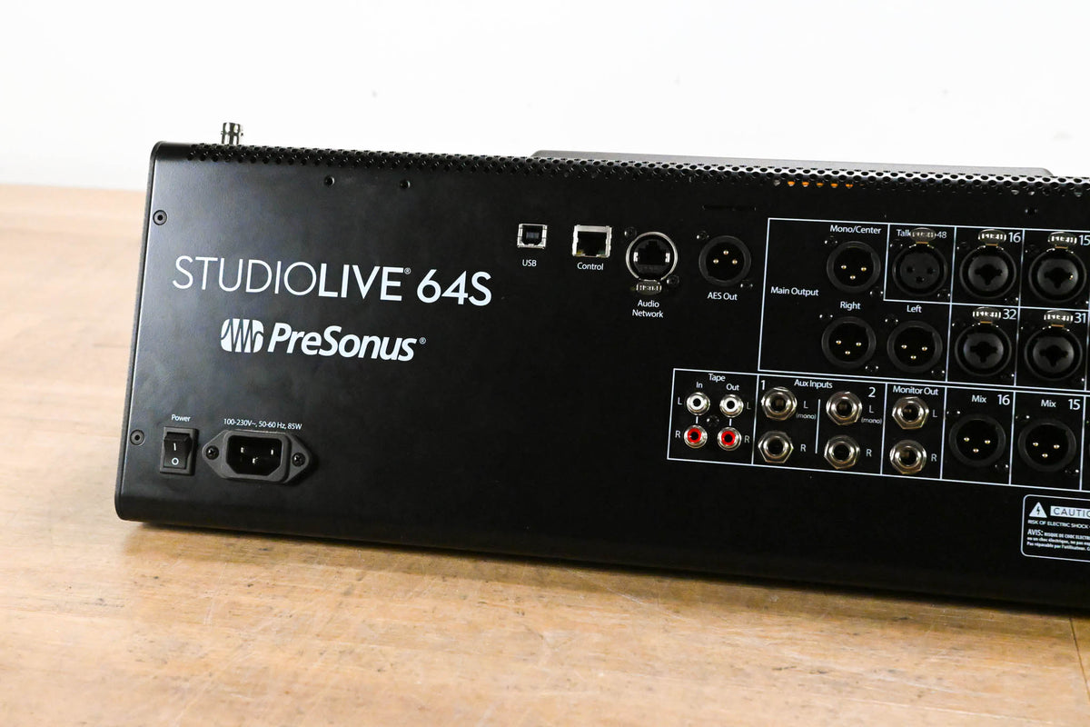 PreSonus StudioLive 64S 64-Channel Digital Audio Mixer
