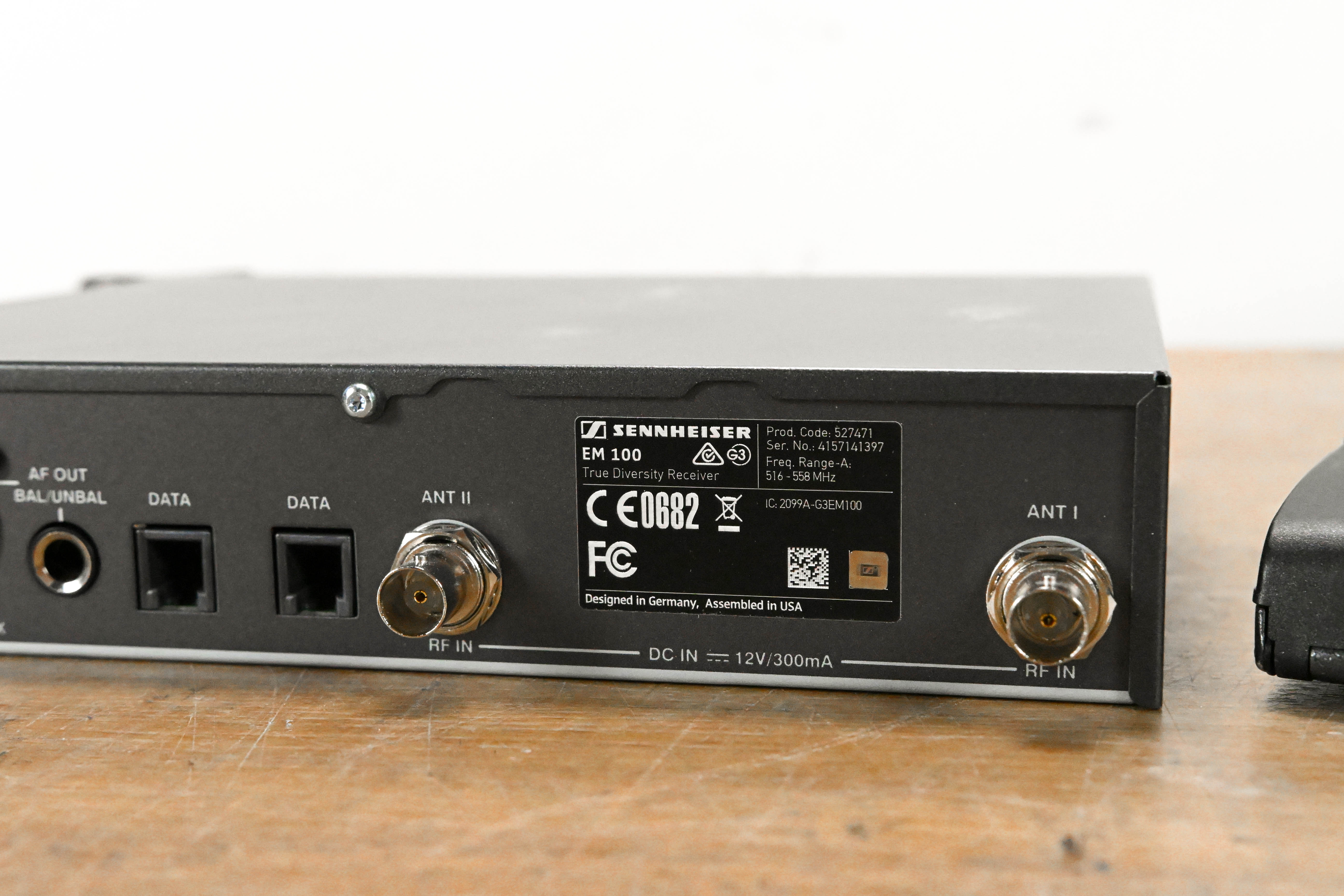 Sennheiser ew 100 G3 Bodypack Wireless System - A Range NO POWER SUPPLY