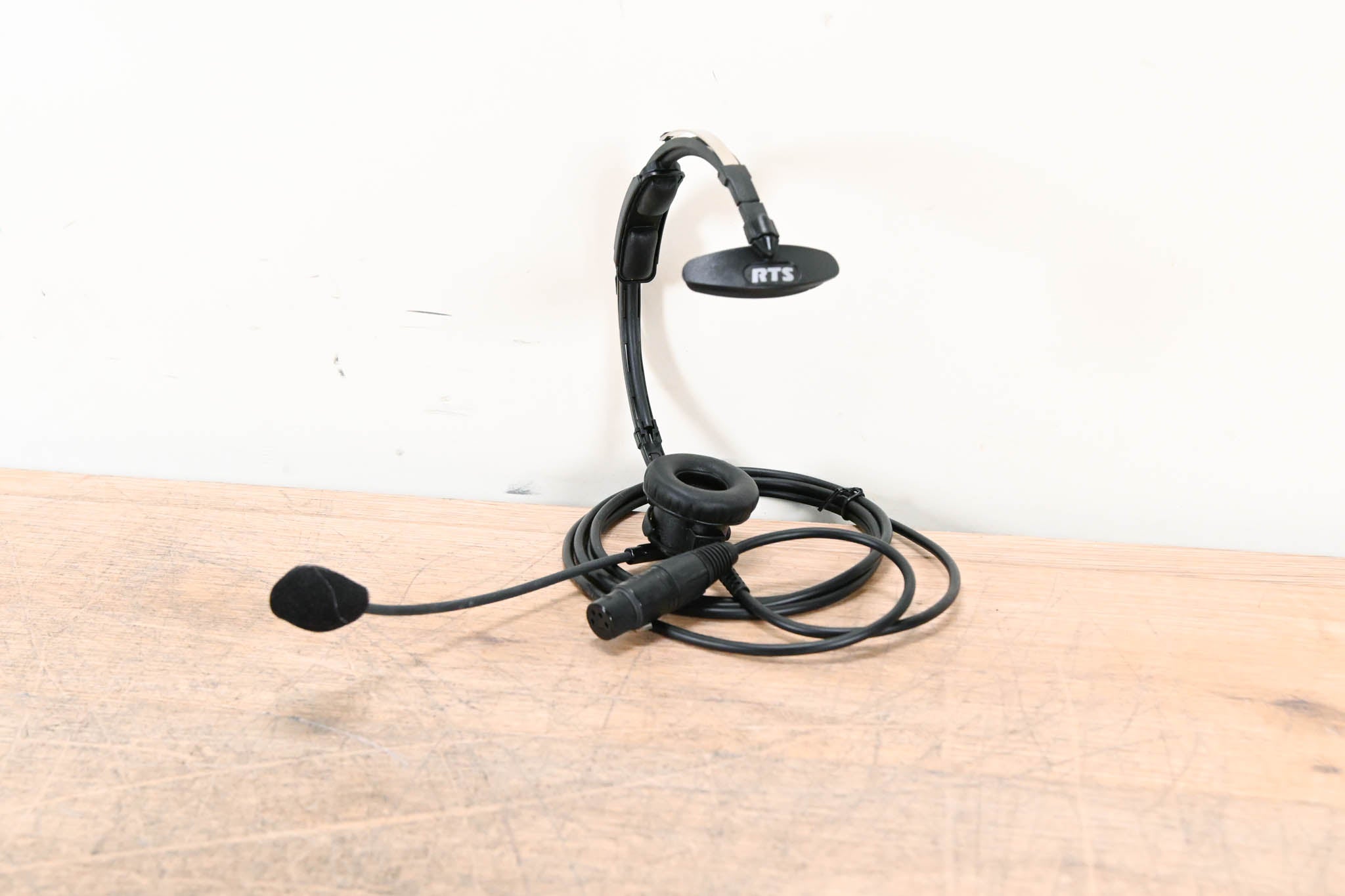 RTS LH-300-DM-A4F Single Side Microphone Headset