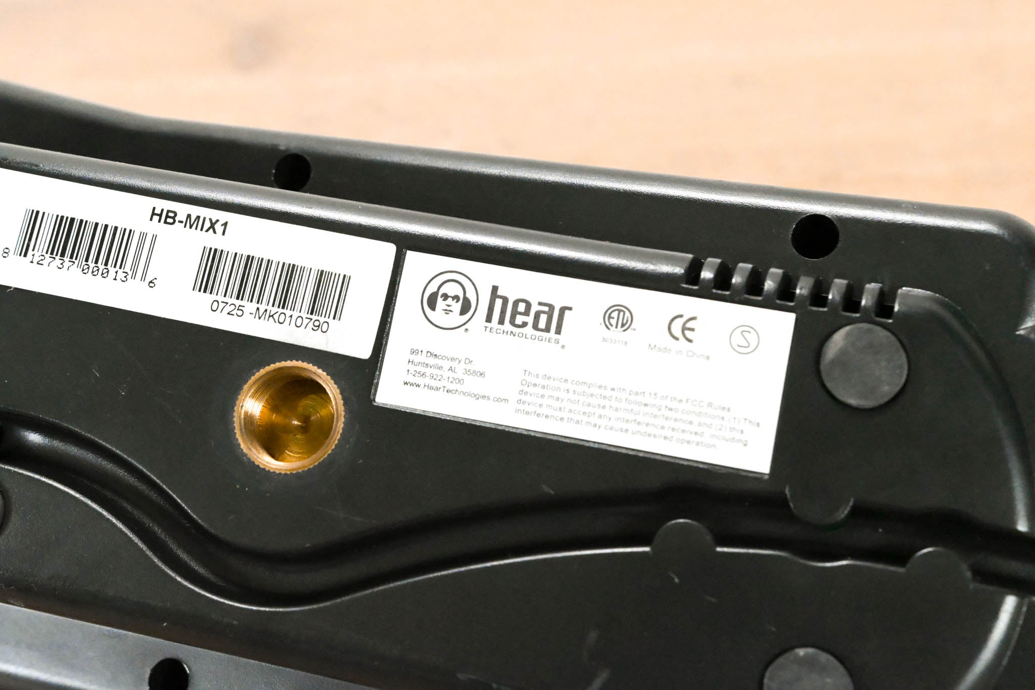 Hear Technologies HB-MIX1 Hear Back Personal Monitor Mixer