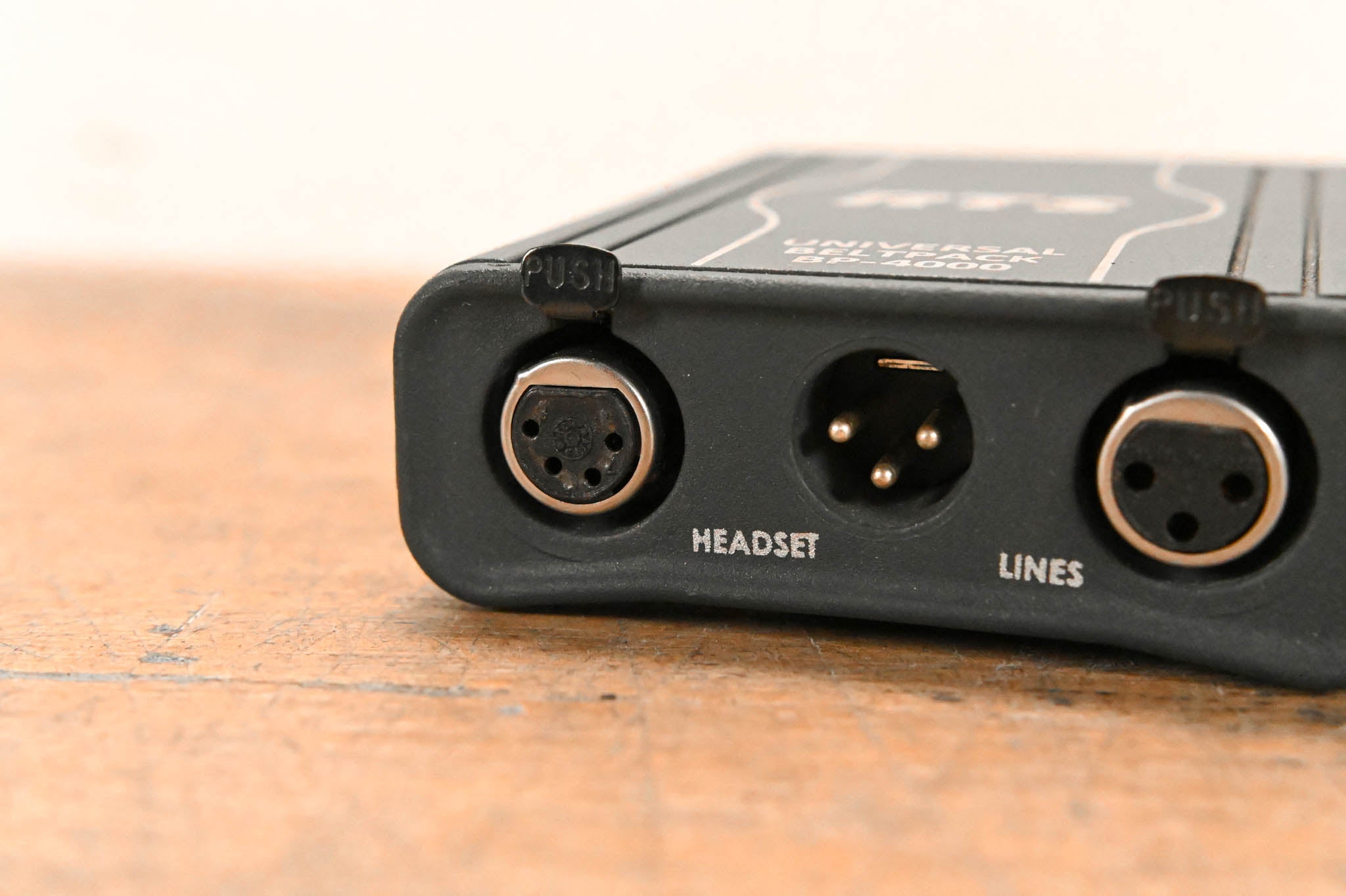 RTS BP-4000 Single Channel Universal Beltpack Headset Station