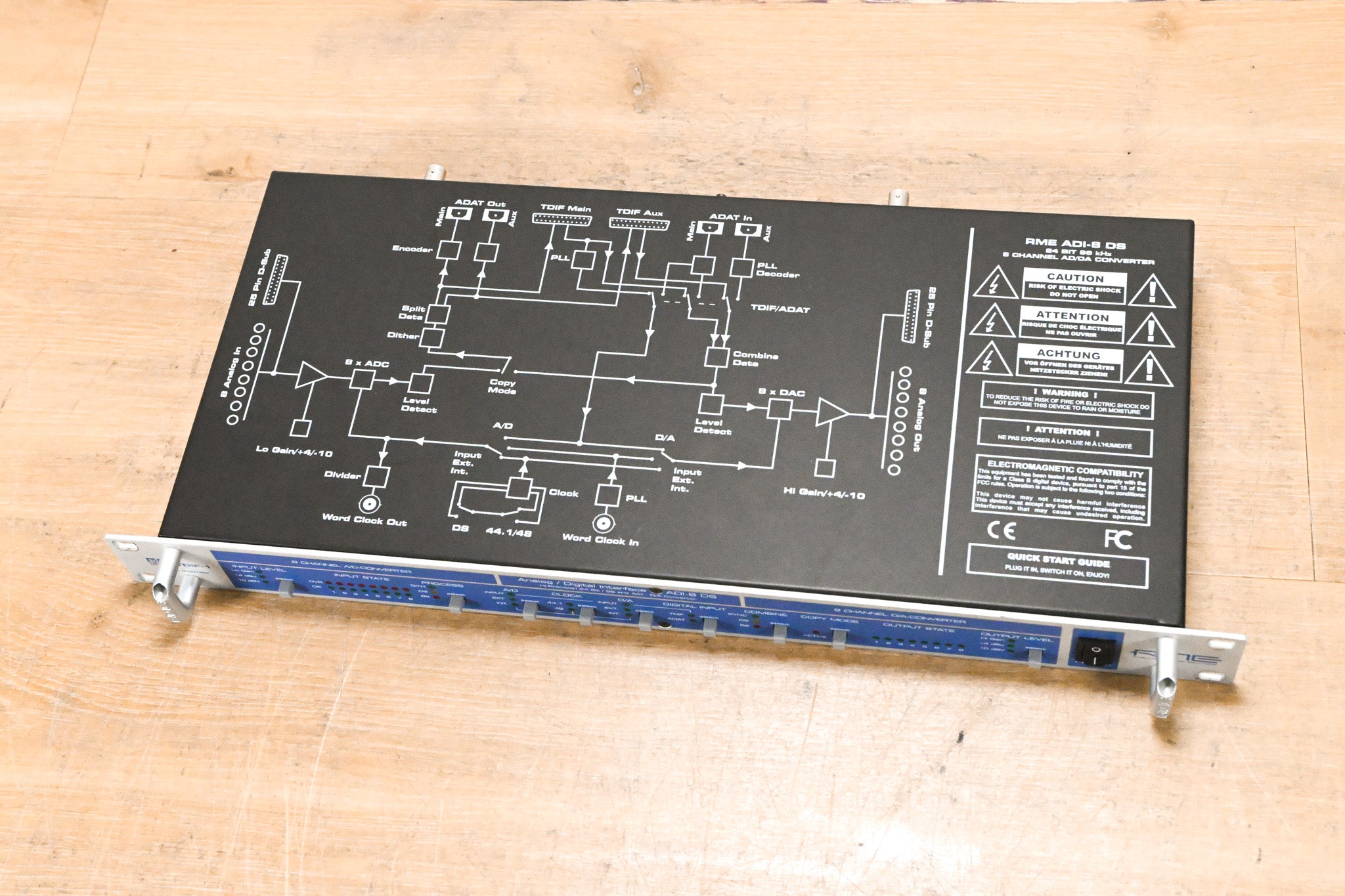 RME ADI-8 DS 8-Channel 96kHz AD/DA Converter