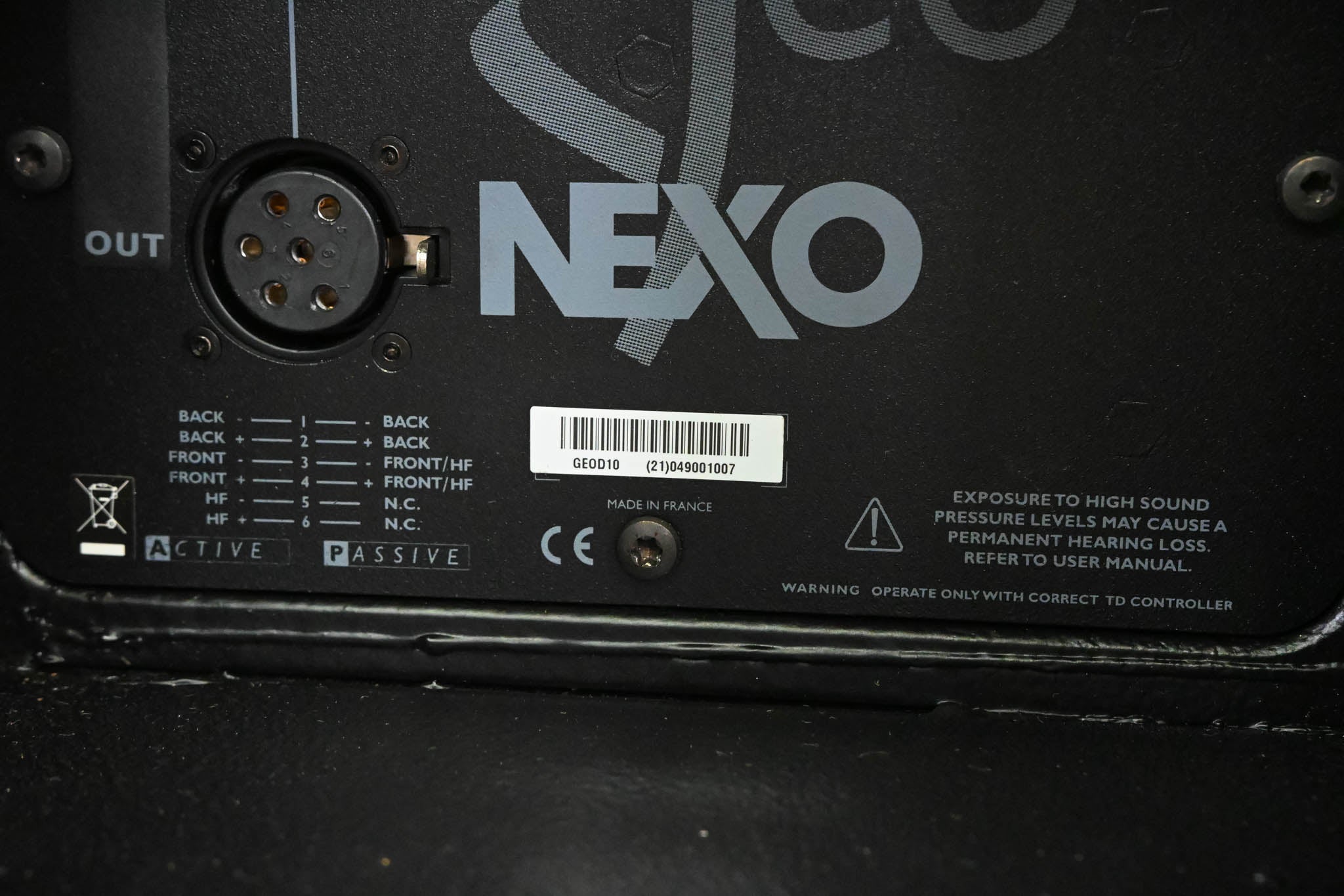 NEXO GEO D10 3-Way Vertical Array Module (PAIR)