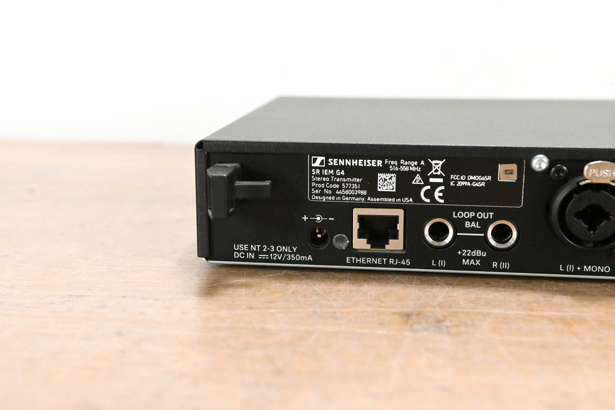 Sennheiser ew IEM G4 Wireless IEM System - 516-558 MHz (NO POWER SUPPLY)