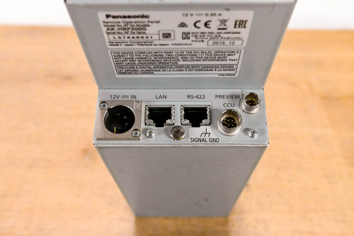 Panasonic AK-HRP200G Remote Operation Panel