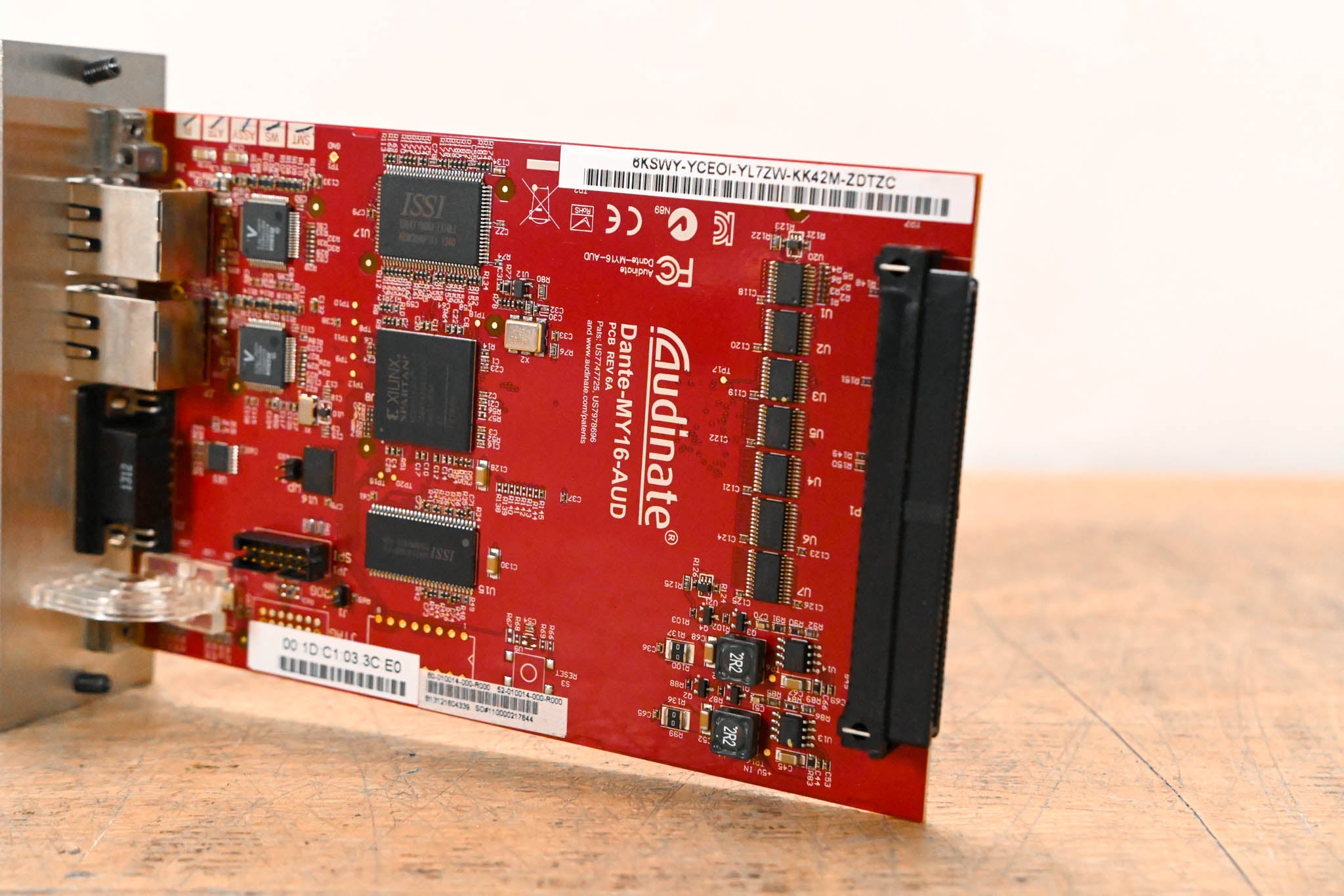 Audinate Dante-MY16-AUD 16-Channel Dante Network I/O Card
