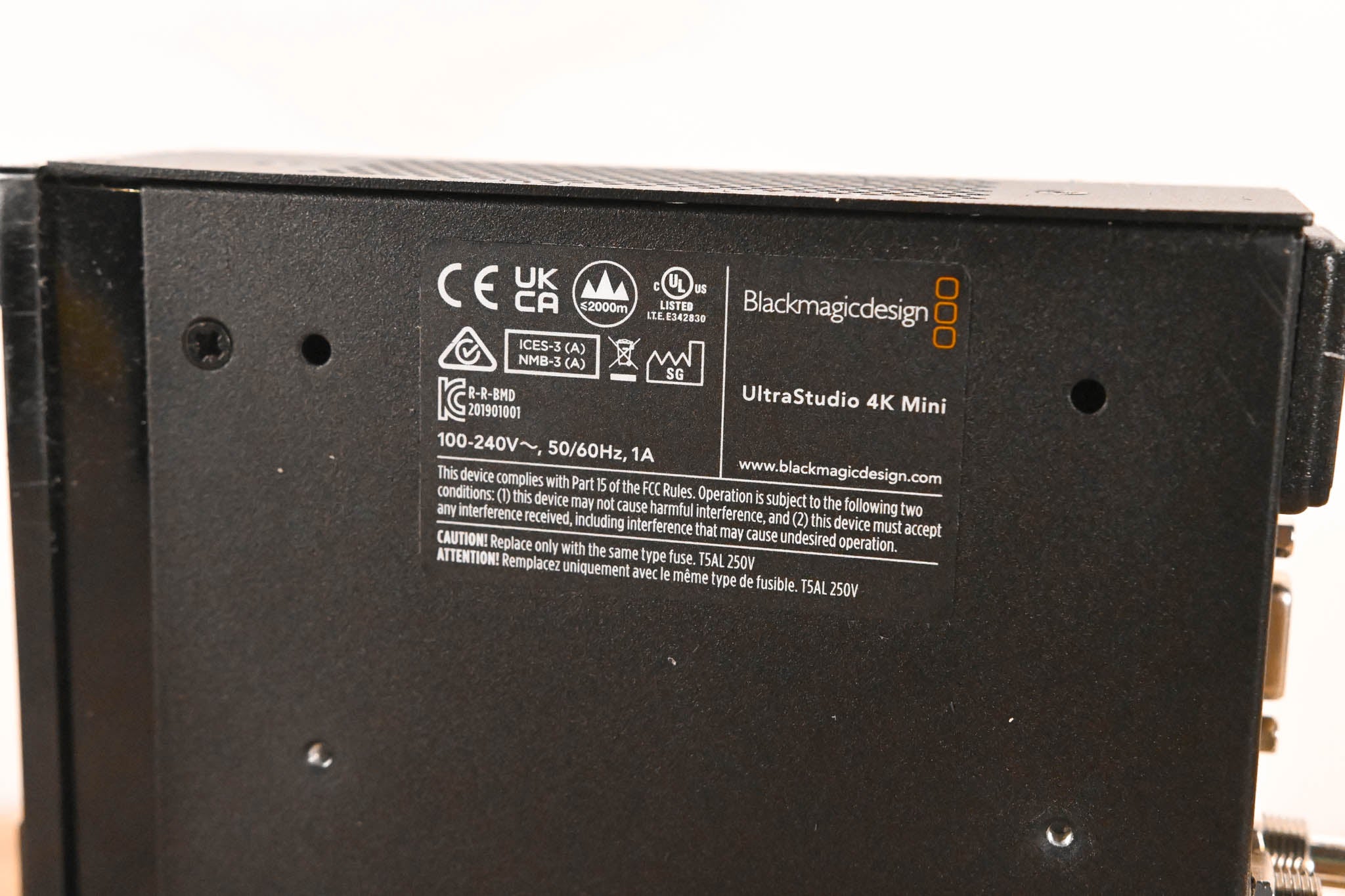 Blackmagic Design UltraStudio 4K Mini