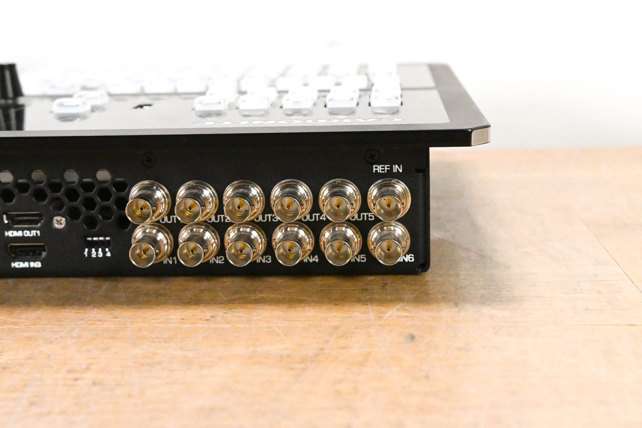 Ross Carbonite Black Solo 1 M/E Live Production Switcher NO POWER SUPPLY