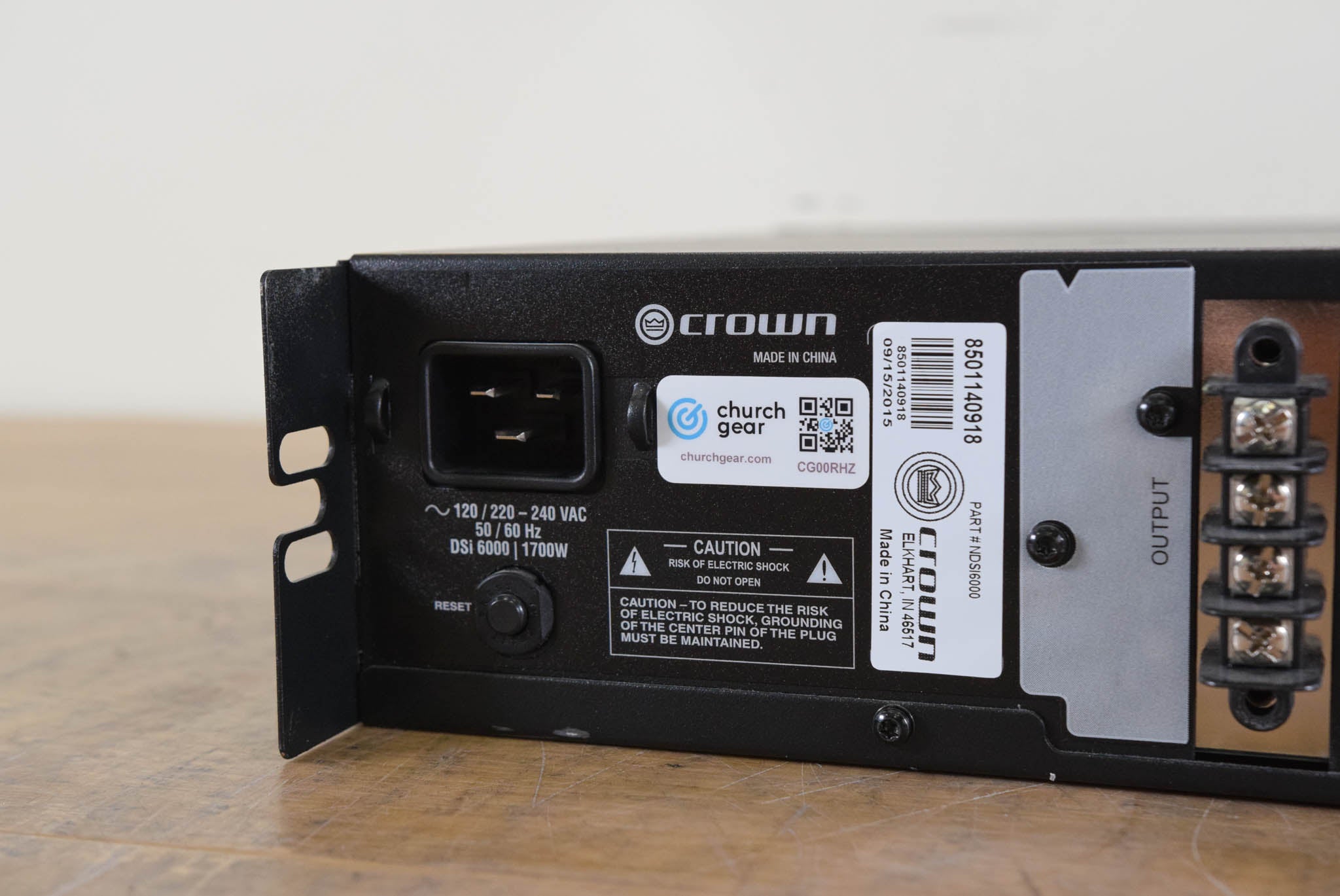 Crown DSi 6000 Two-Channel Power Ampifier