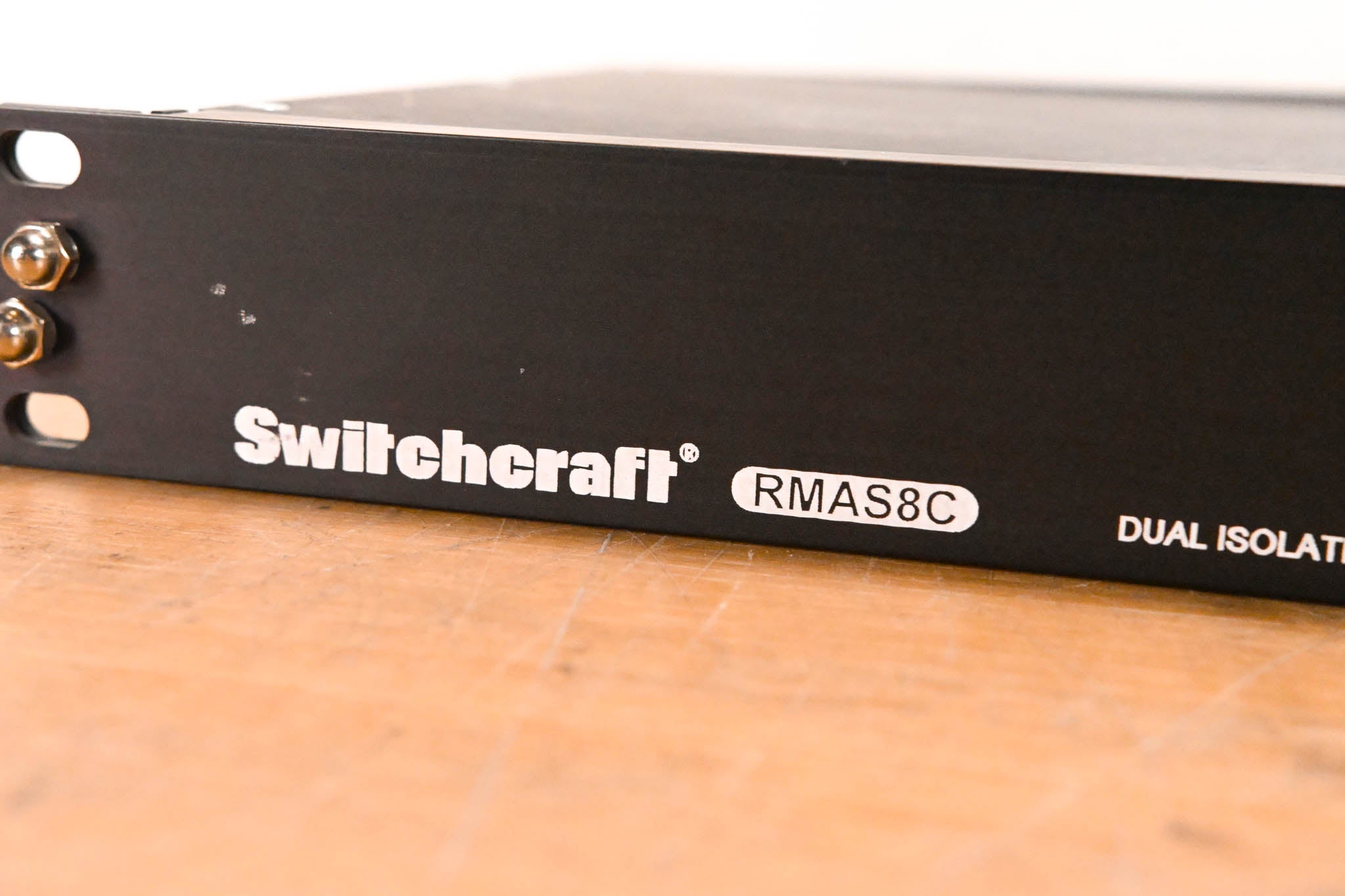 Switchcraft RMAS8C 8-Channel 3-Way Rackmount Mic Splitter with Rear I/O