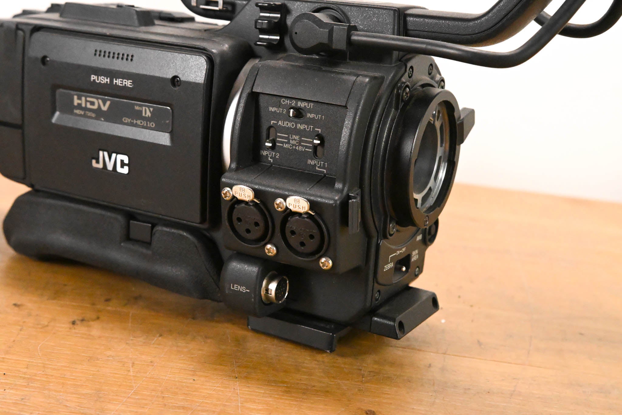 JVC GY-HD110U 1/3" 3-CCD Professional HDV Camcorder