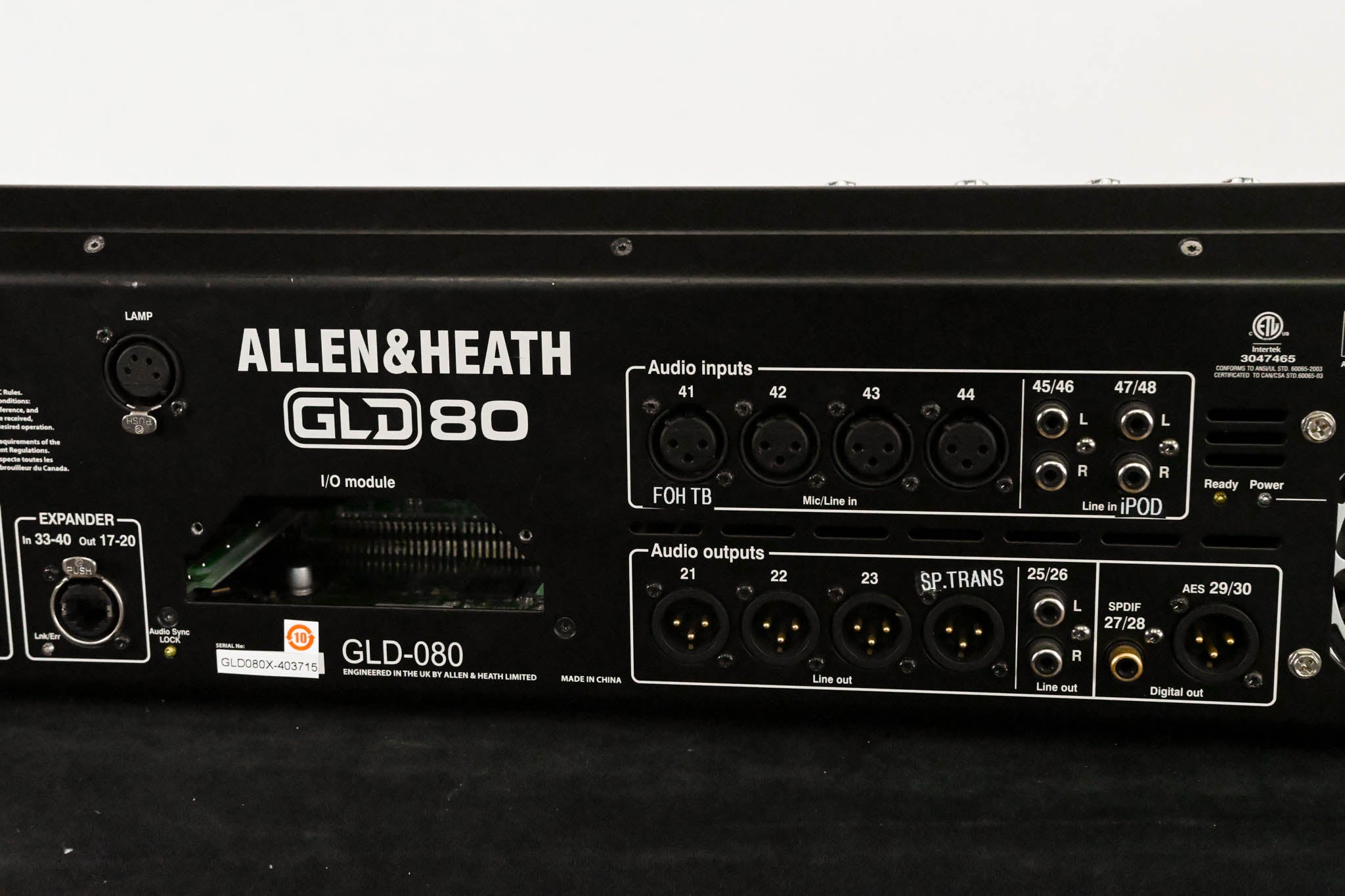 Allen & Heath GLD-80 Chrome Edition Digital Mixing Surface