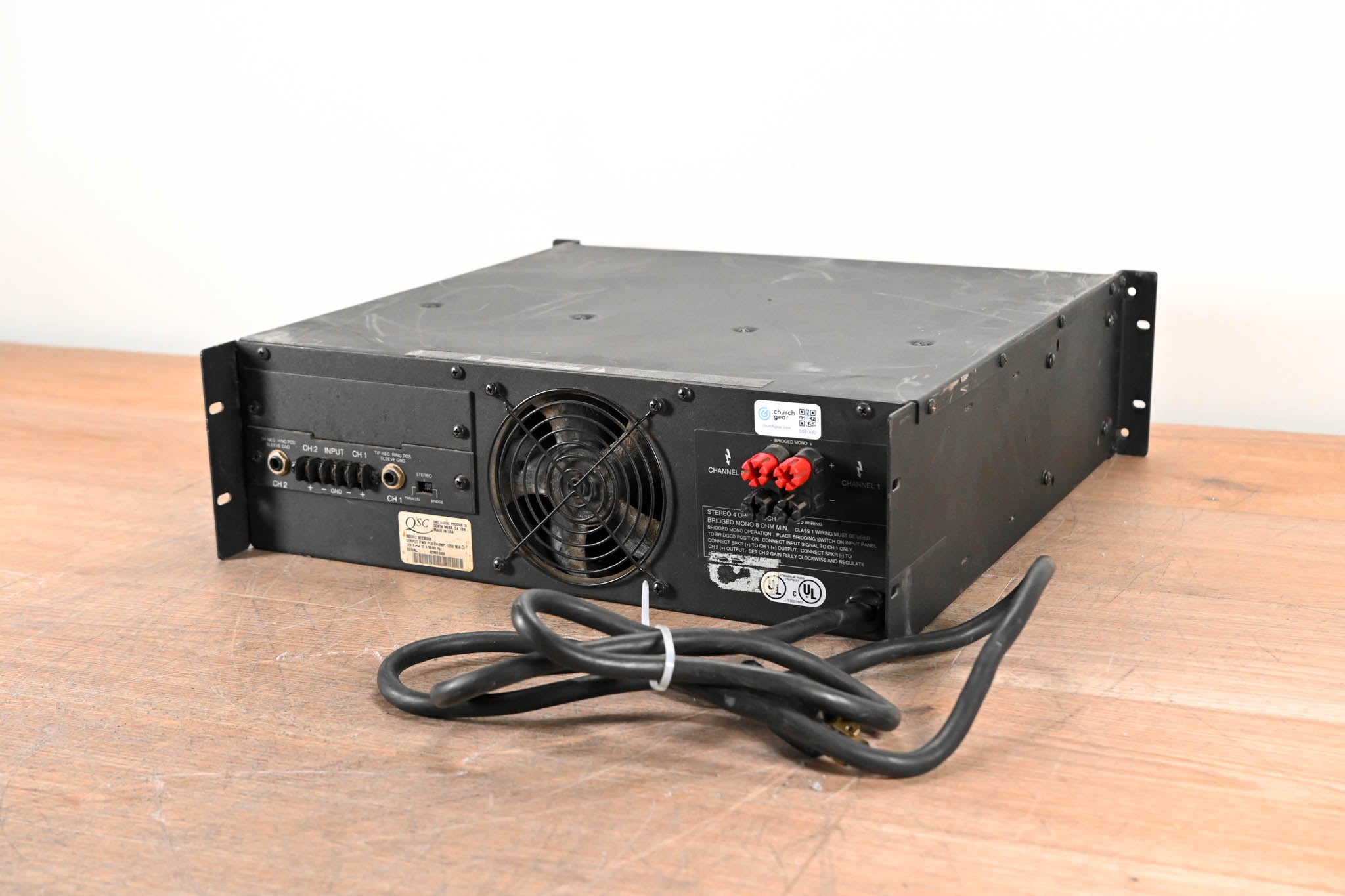 QSC MX 3000a 2-Channel Power Amplifier