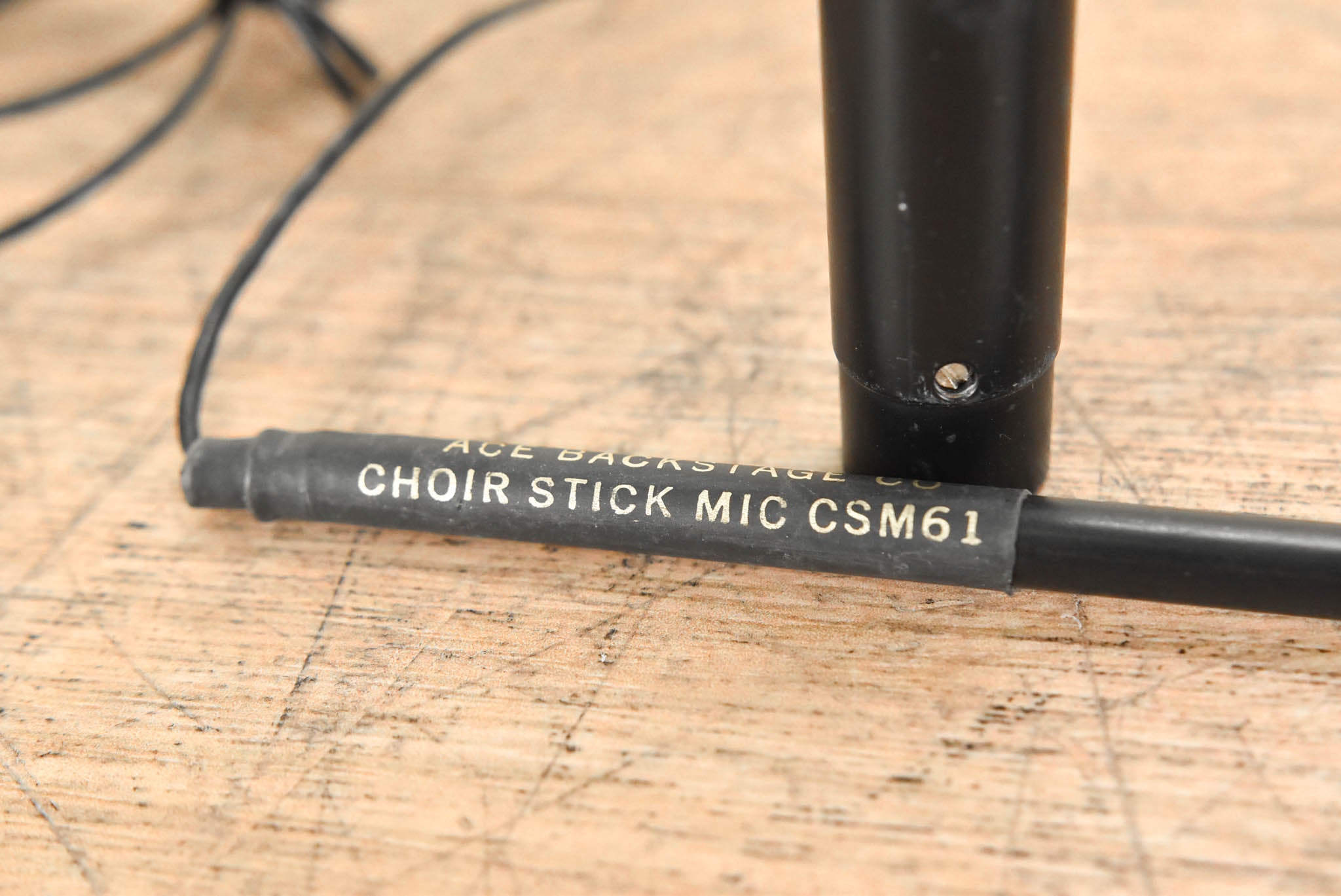 Ace Backstage Co. Choir Stick Mic CSM61 w/ Shure MX202 185 Capsule