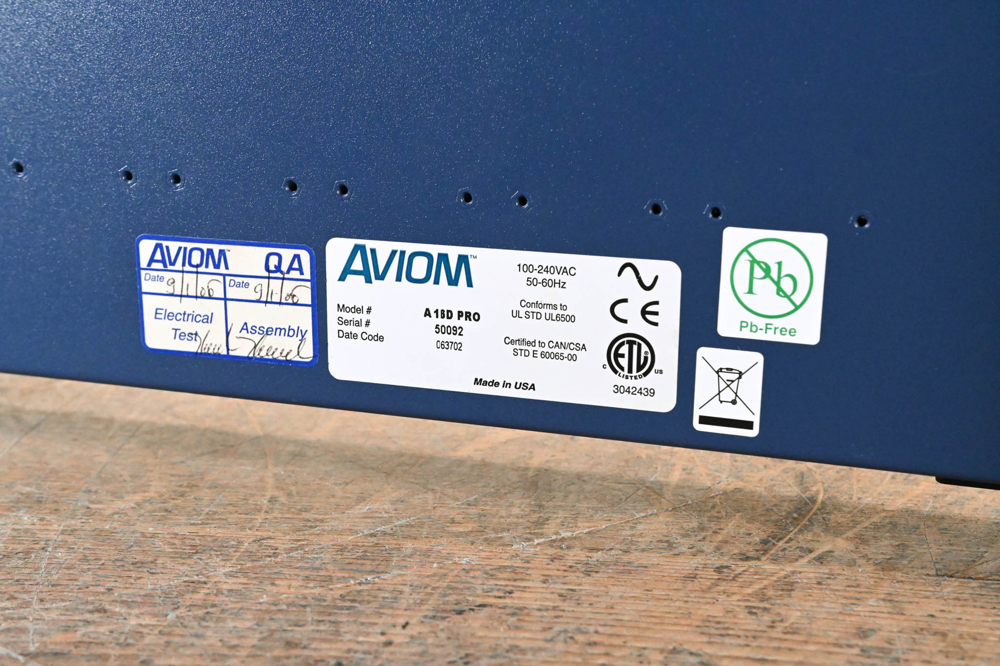 Aviom A-16D Pro A-Net Distributor