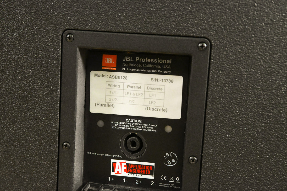 JBL ASB6128 High Power Dual 18" Passive Subwoofer