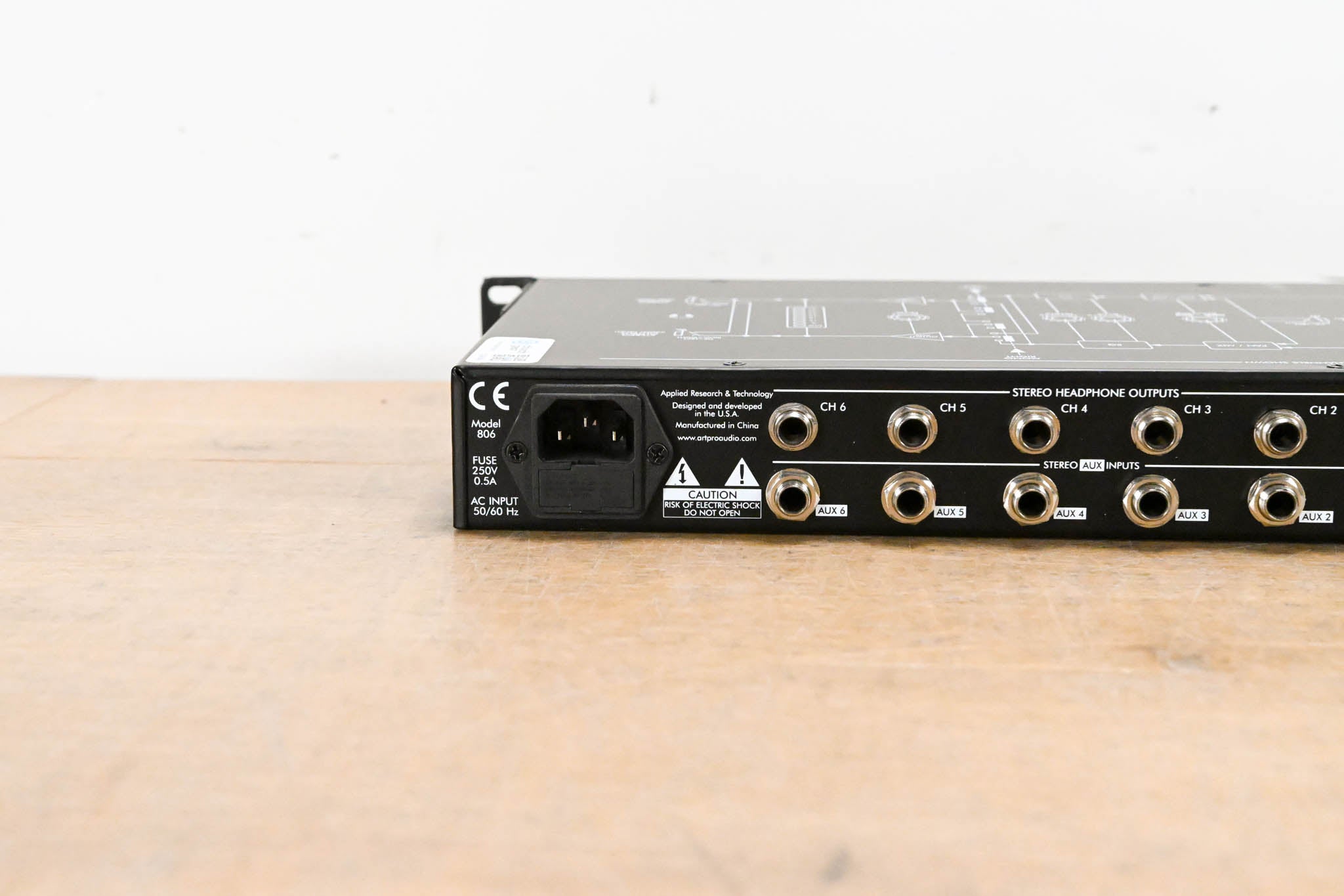 ART HeadAmp6Pro 6-Channel Headphone Amplifier